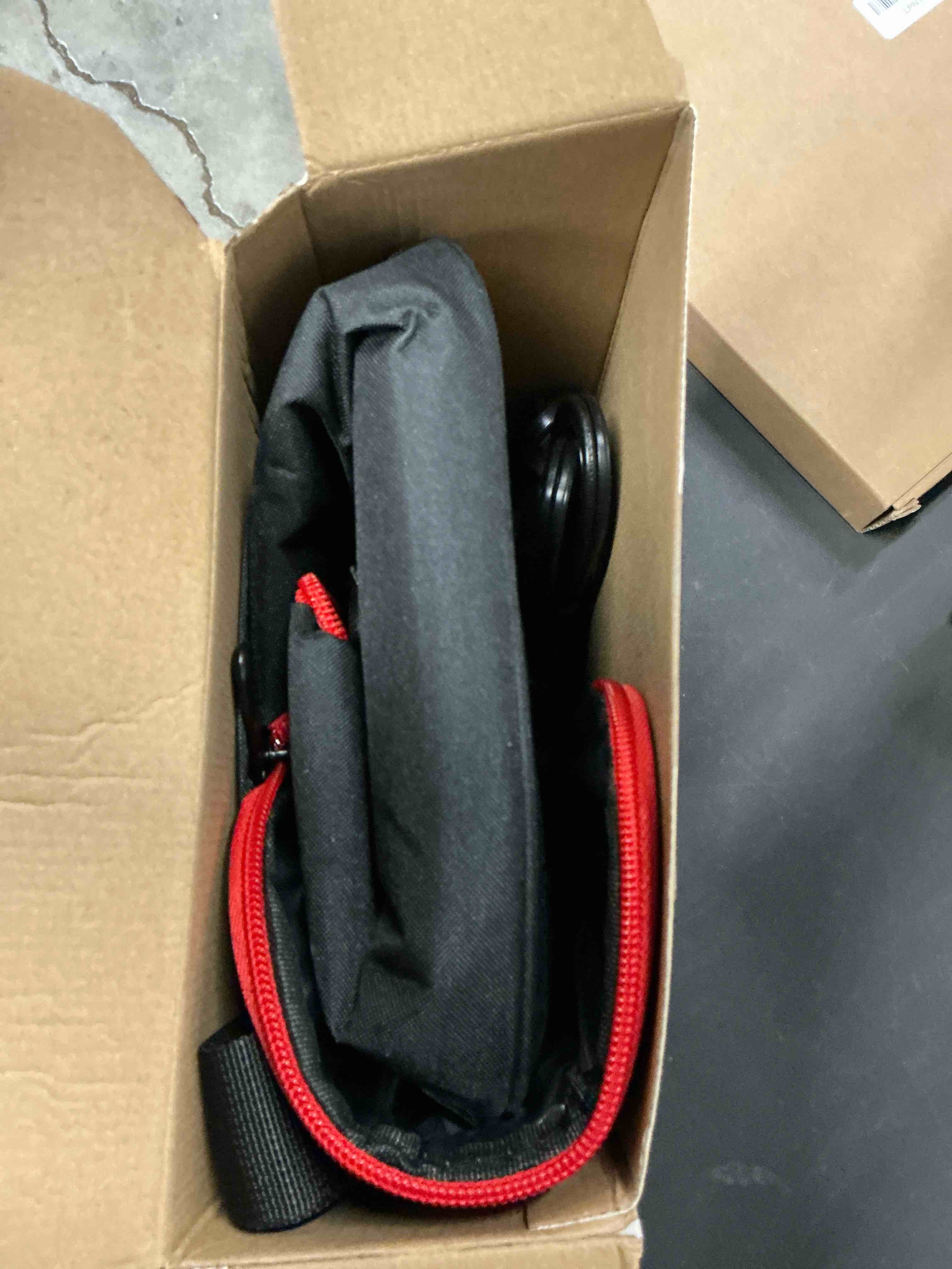 Condition photo showing Good Condition for Aotto Portable Oven, Electric Lunch Box Food Heater - 12V/24V/110V 3-in-1 Car Food Warmer - Heated Lunch Box for Adults - Cook, Reheat & Keep Meals Warm for Car, Truck, Travel, Work, Home - Black Red Black-red