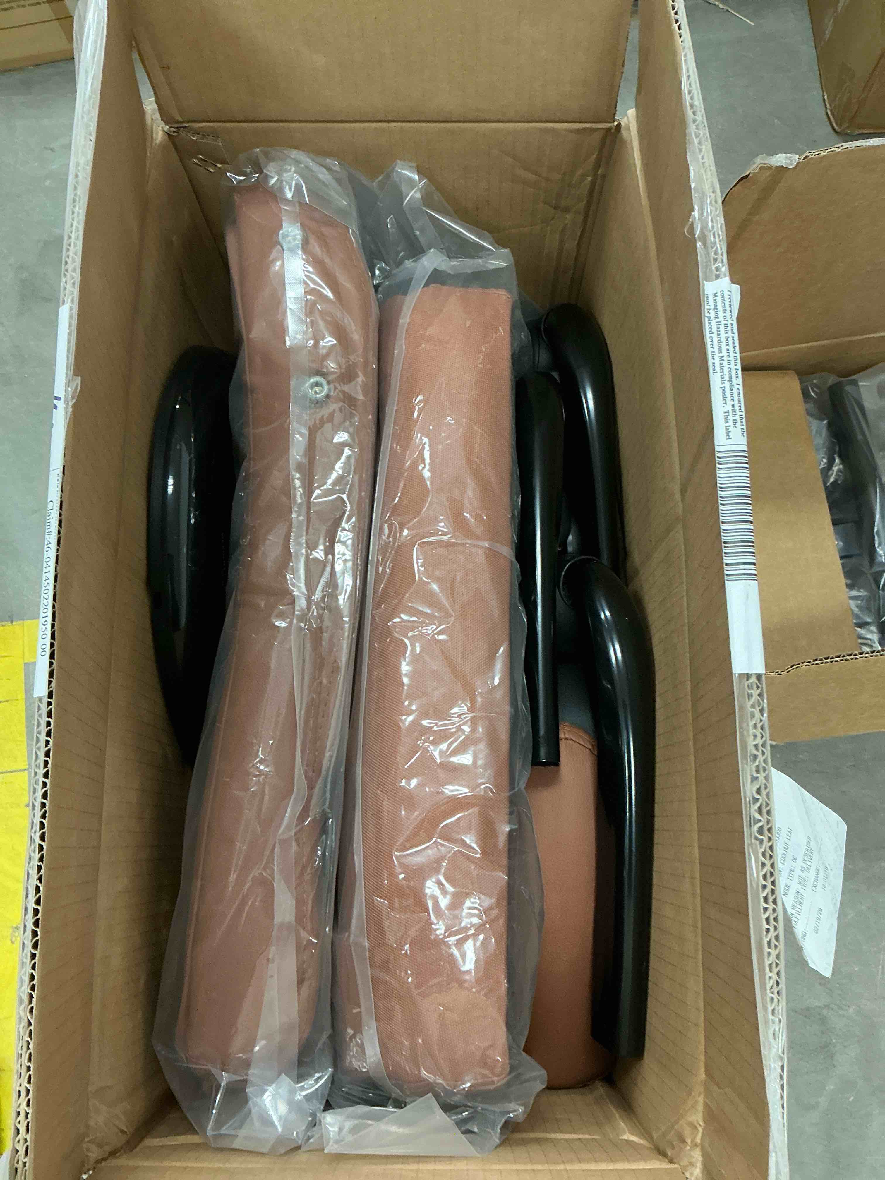 Condition photo showing New/Like New for COOLHUT Leather Office Chair, Big and Tall Office Chair 400LBS Wide Seat Ergonomic Computer Desk Chair High Back Executive Leather Chair Adjustable Task Chair Lumbar Back with 8-Year Warranty, Brown