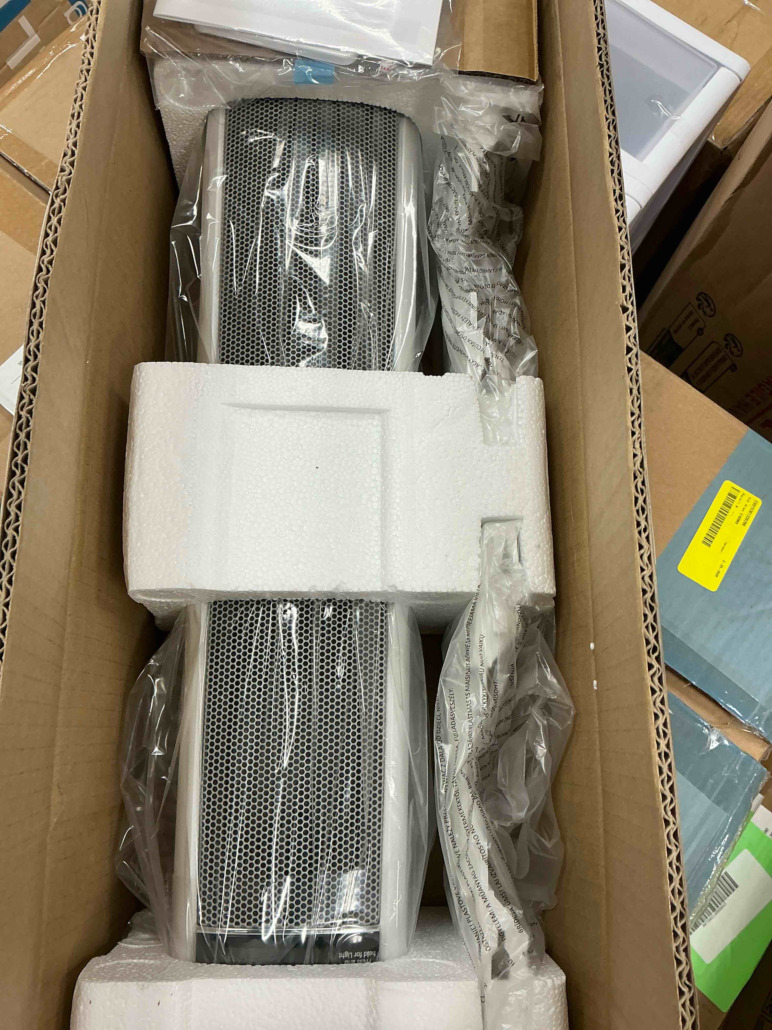 Condition photo showing New/Like New for 24" Tower Space Heater, 2000W PTC Electric Heater with Remote & Thermostat, 70° Oscillation, 12H Timer, Overheat and Tip-Over Protection for Whole Room, Large Bedroom, Office