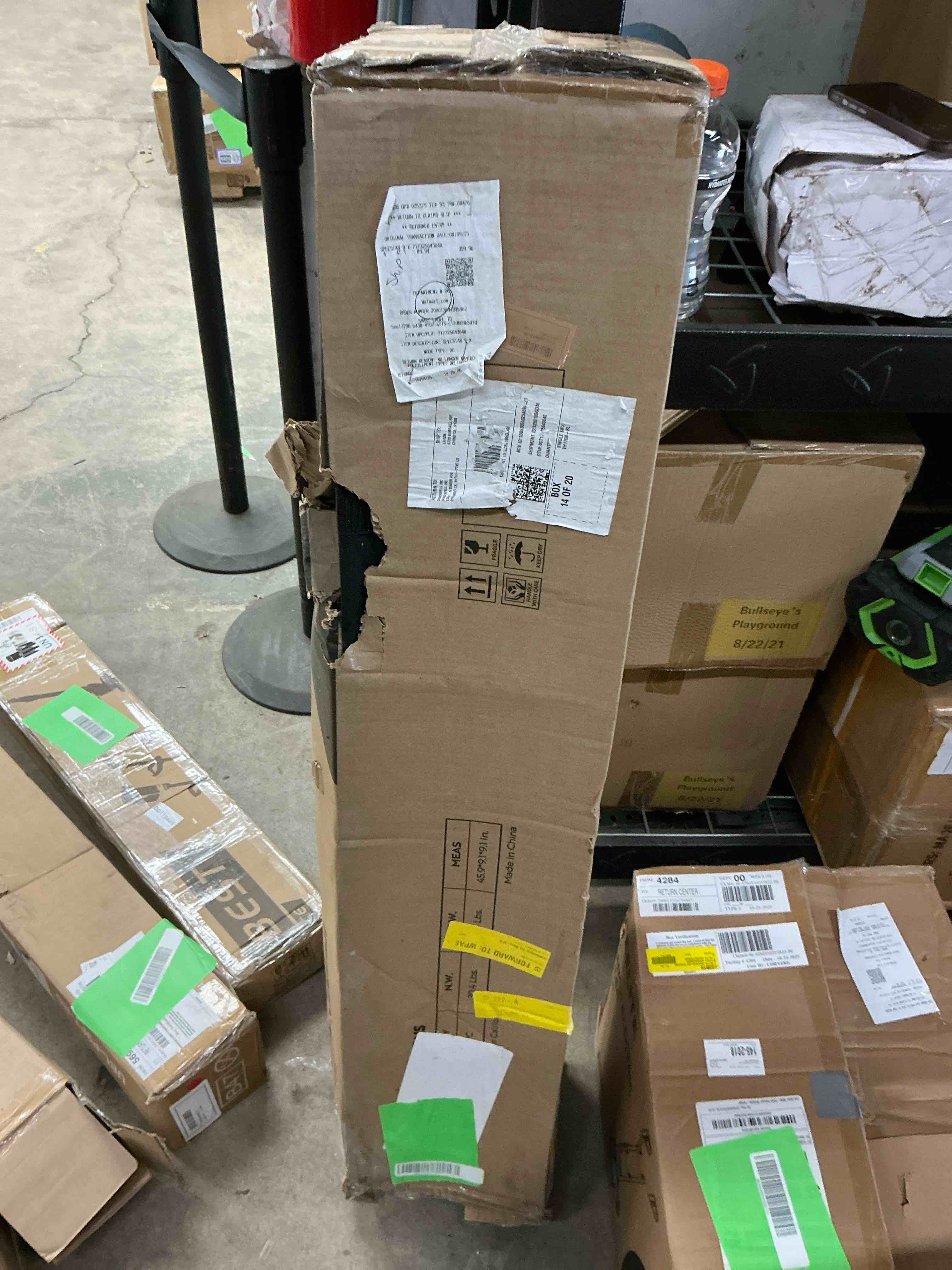 Condition photo showing New/Like New for SPECSTAR 8'x8' Pop-up Canopy, One Push Set-up Tent with 1 Sidewall for Outside, Blue