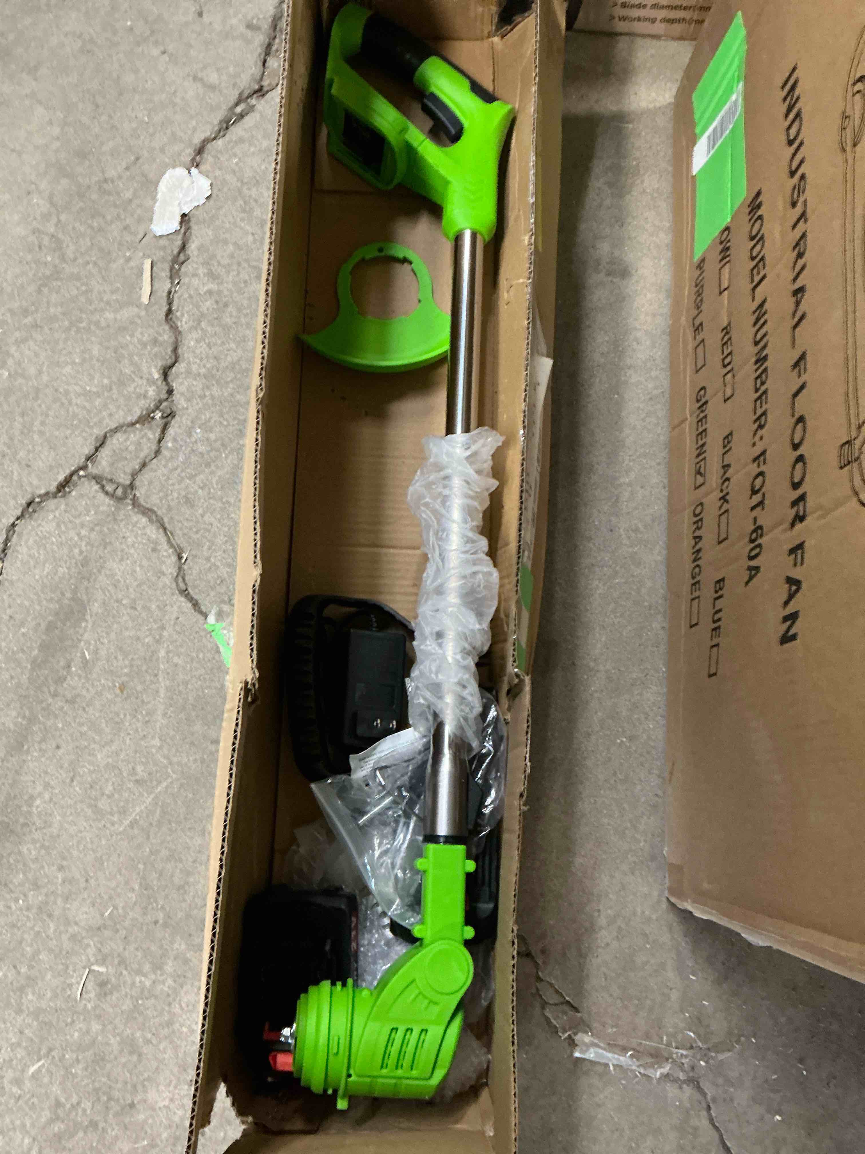 Condition photo showing Good Condition for YAHHU 21V Cordless 3-in-1 String Trimmer, Trimmer, Edger & Mower with Multi-Blade System for Effortless Lawn & Garden Care