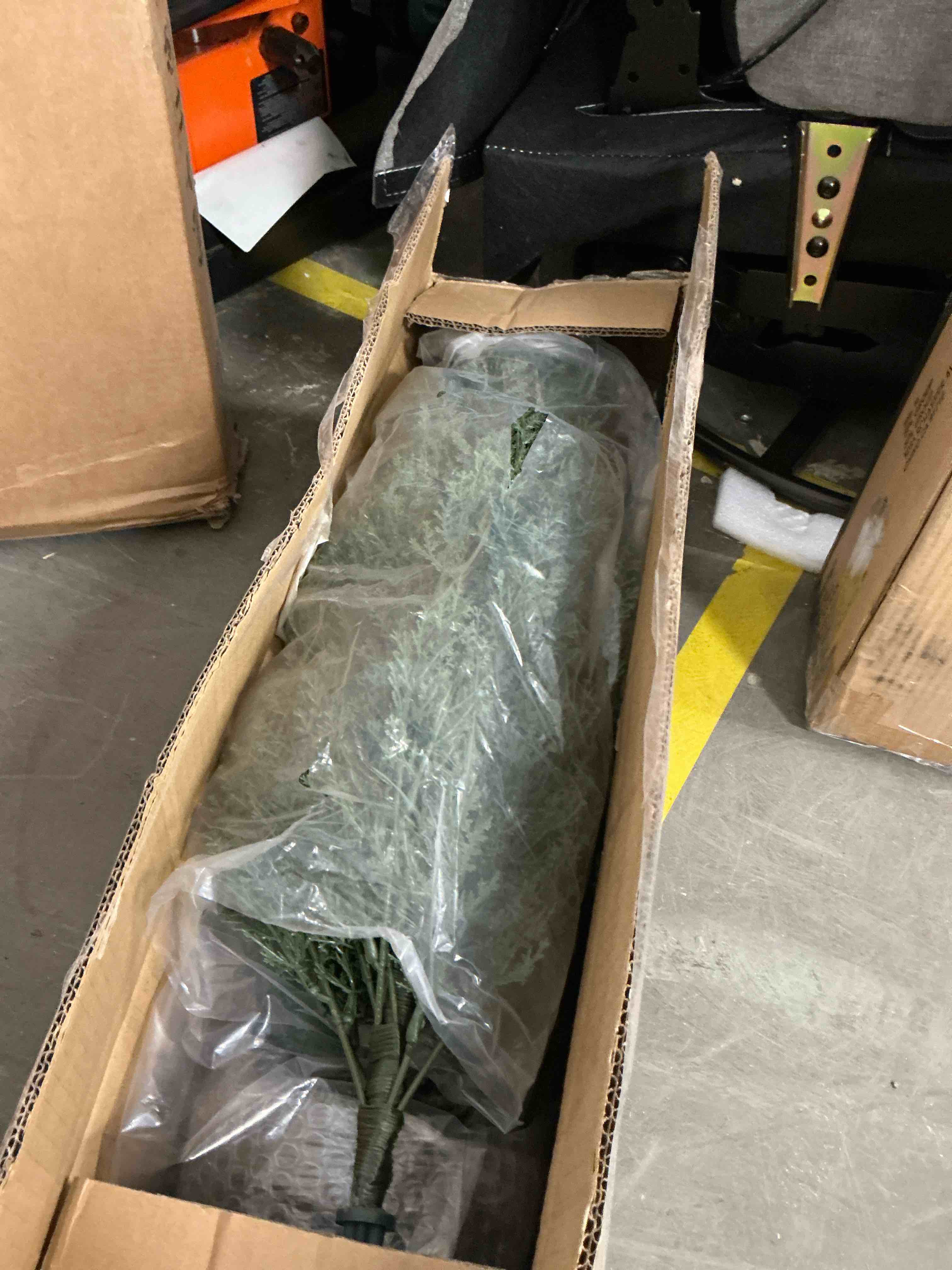 Condition photo showing New/Like New for Artificial Cedar Tree 3 ft Outdoor Artificial Topiary Cedar Plants Fake Tree UV Rated Potted Tree for Porch Decor Faux Pine Tree for Perfect Housewarming Gift 1Pack