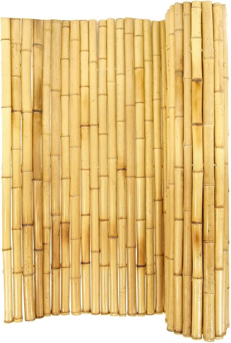backyard x-scapes natural bamboo fencing decorative rolled fence panel