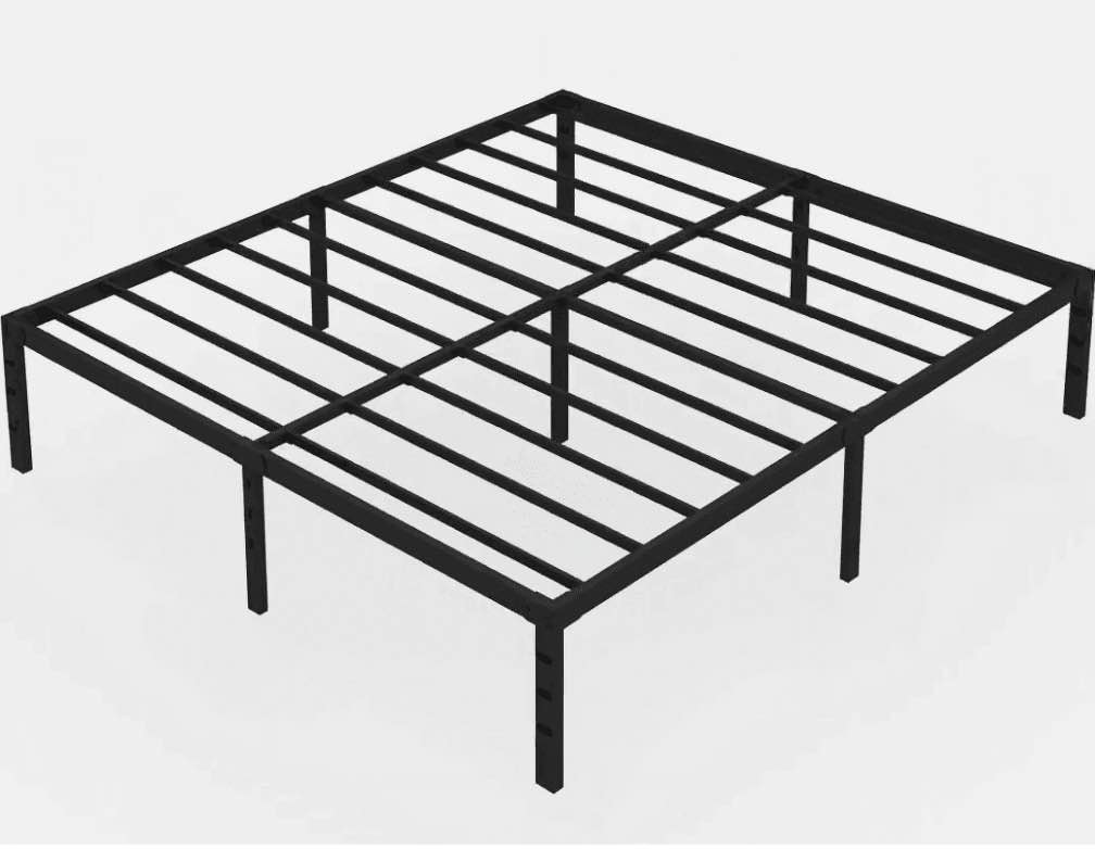 emiosmt 18 in heavy duty standard bed frames, california king