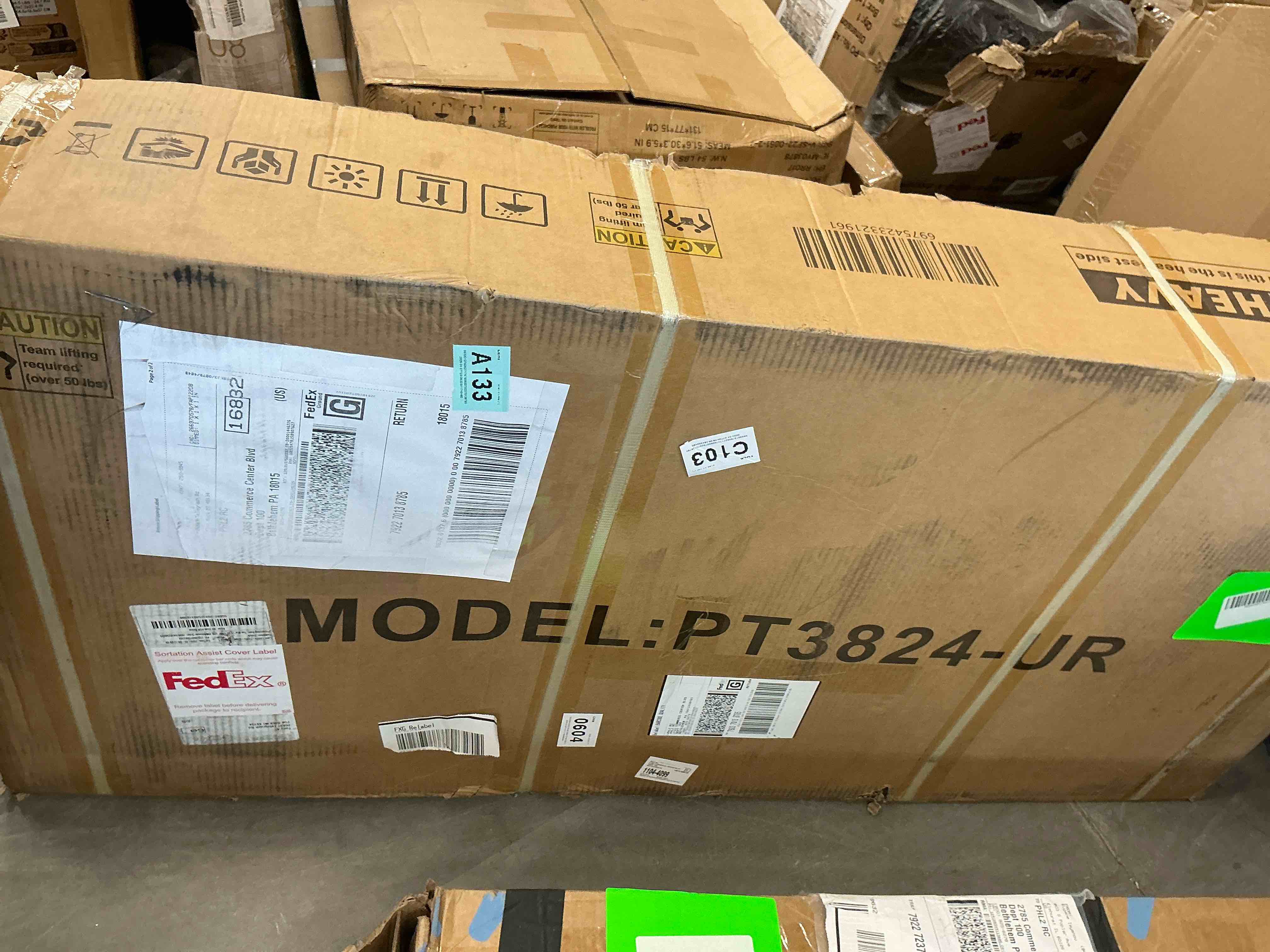 Condition photo showing New/Like New for cardio flex foldable treadmill with incline hand rails and remote control