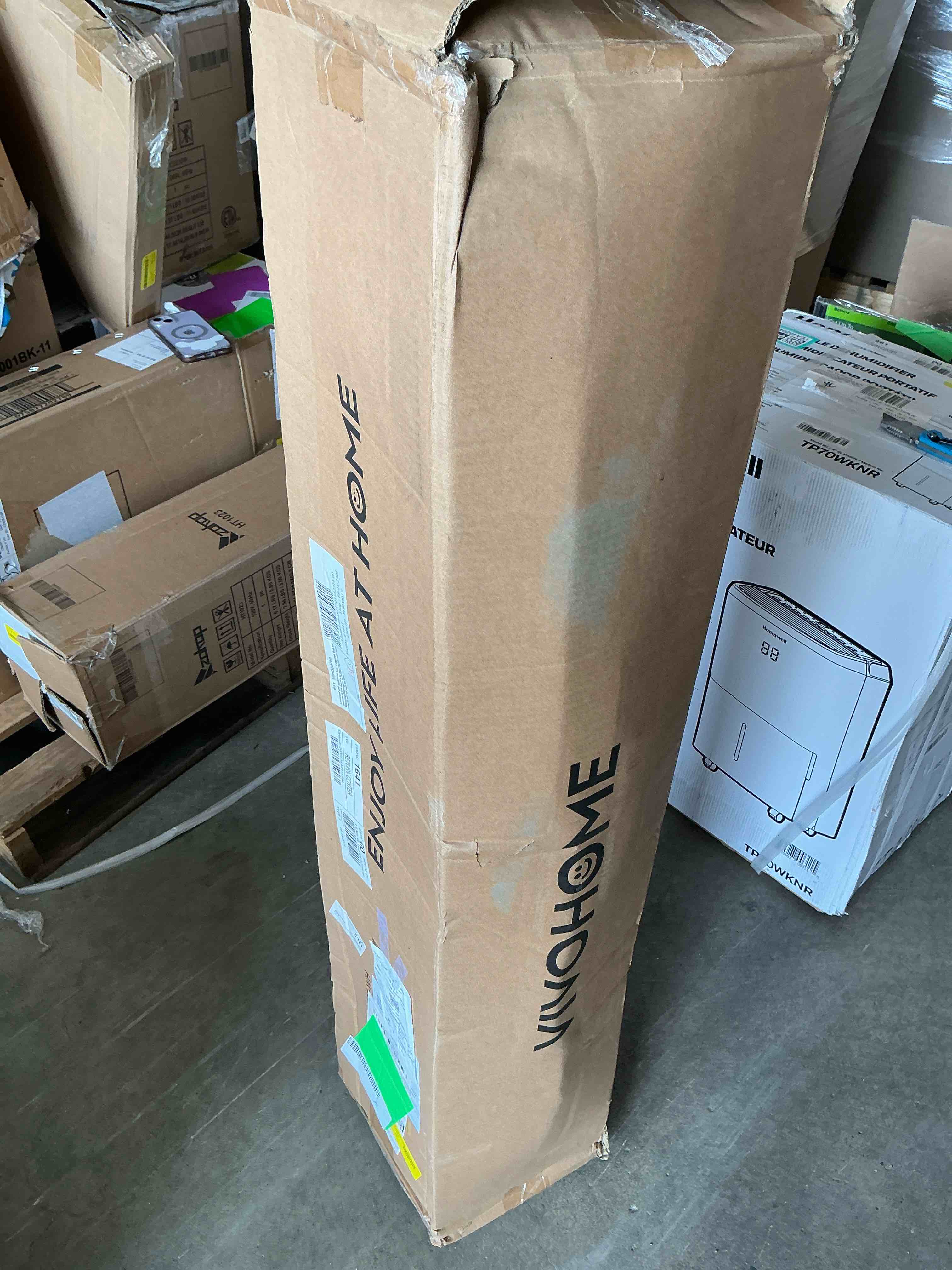 Condition photo showing New/Like New for specstar 10'x10' pop up canopy, one push set-up tent with 1 sidewall for outdoor, white