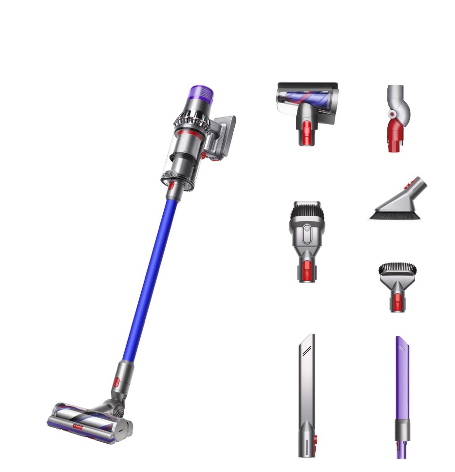 Restored Premium Dyson V11 Torque Drive+ Cordless Vacuum | Iron/Blue (Refurbished)