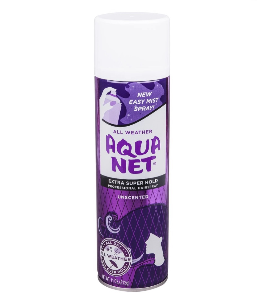 Aqua Net Hairspray  Extra Super Hold  Unscented  11 oz Aerosol Can