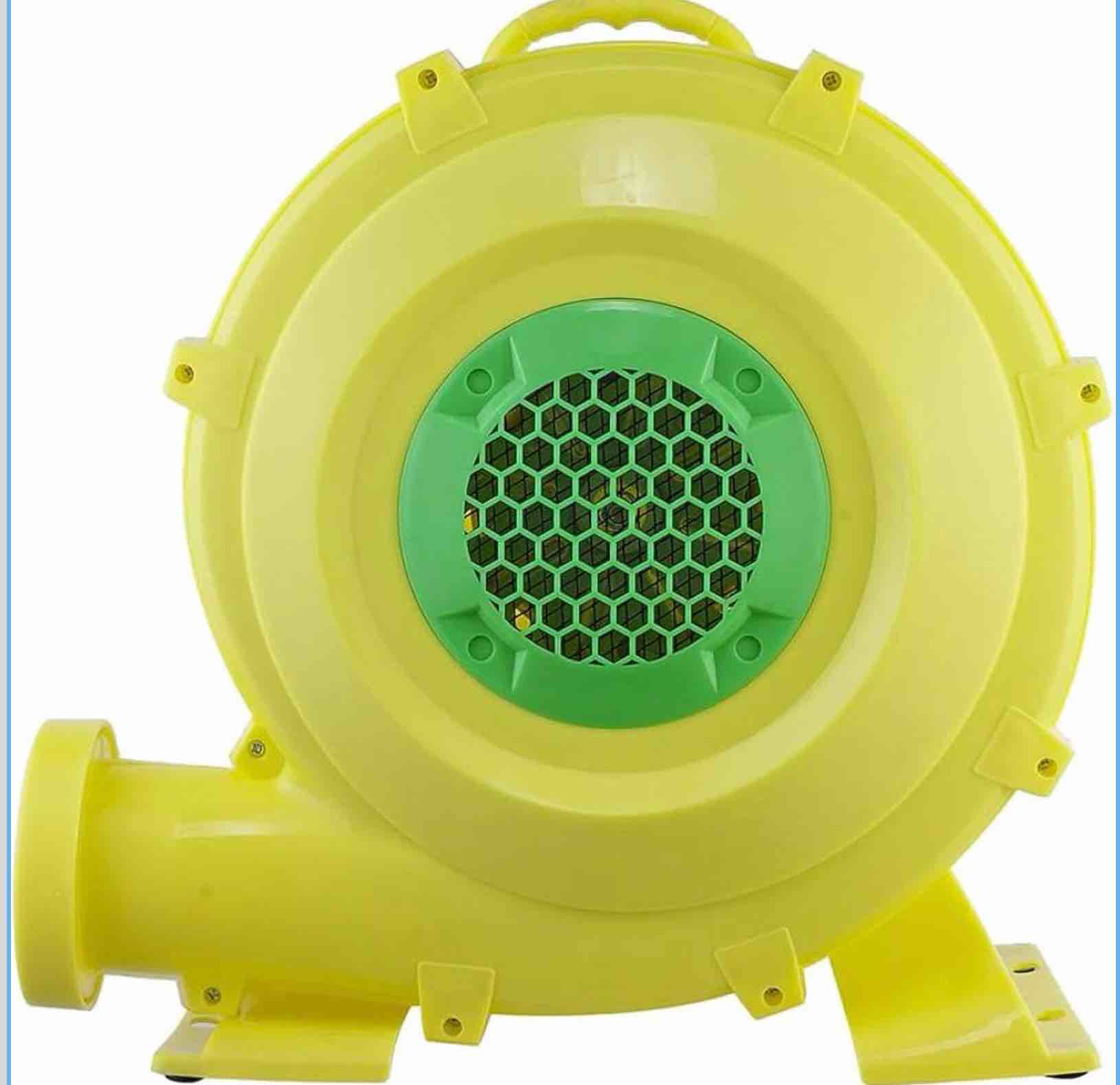 750w bounce house blower, powerful air blower for inflatables, portable bubble house blower pump fan for inflatable bouncy castle, jumper, water slide, leaf blower corded(750watt 1hp)