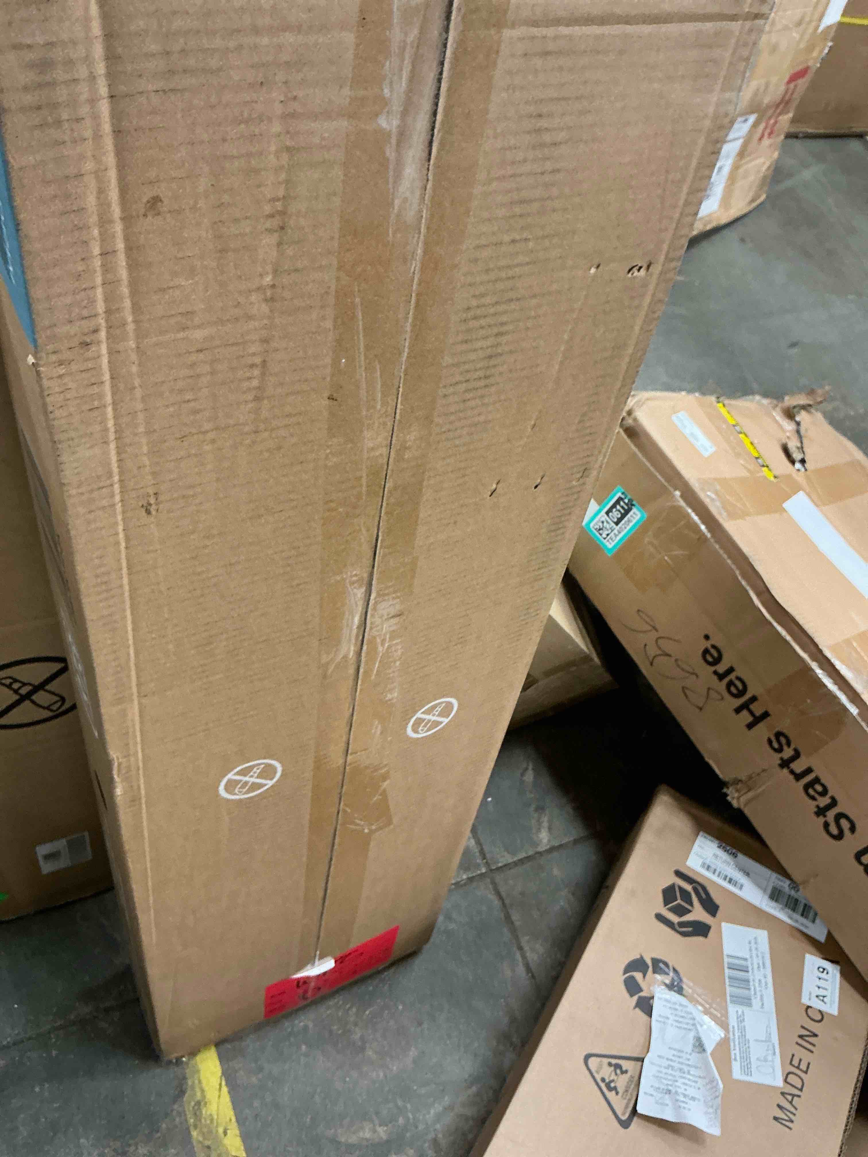 Condition photo showing New/Like New for edx 7 drawer fabric dresser for bedroom, chest of drawer organizer storage cabinet for closet, entryway, black