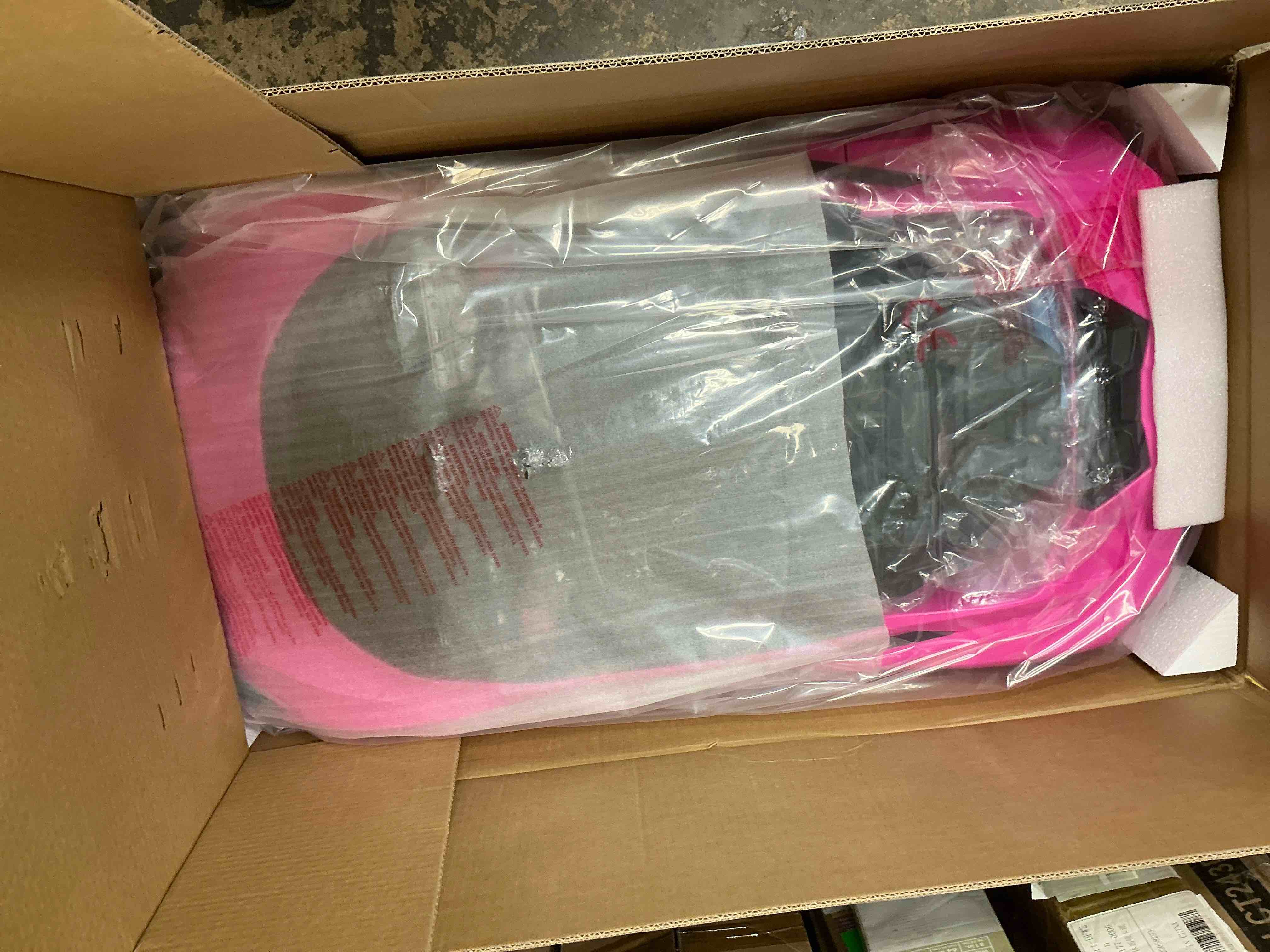 Condition photo showing New/Like New for ubesgoo 12v powered ride on car  licensed lamborghini revuelto electric ride on toys for toddlers kids  remote control  pink