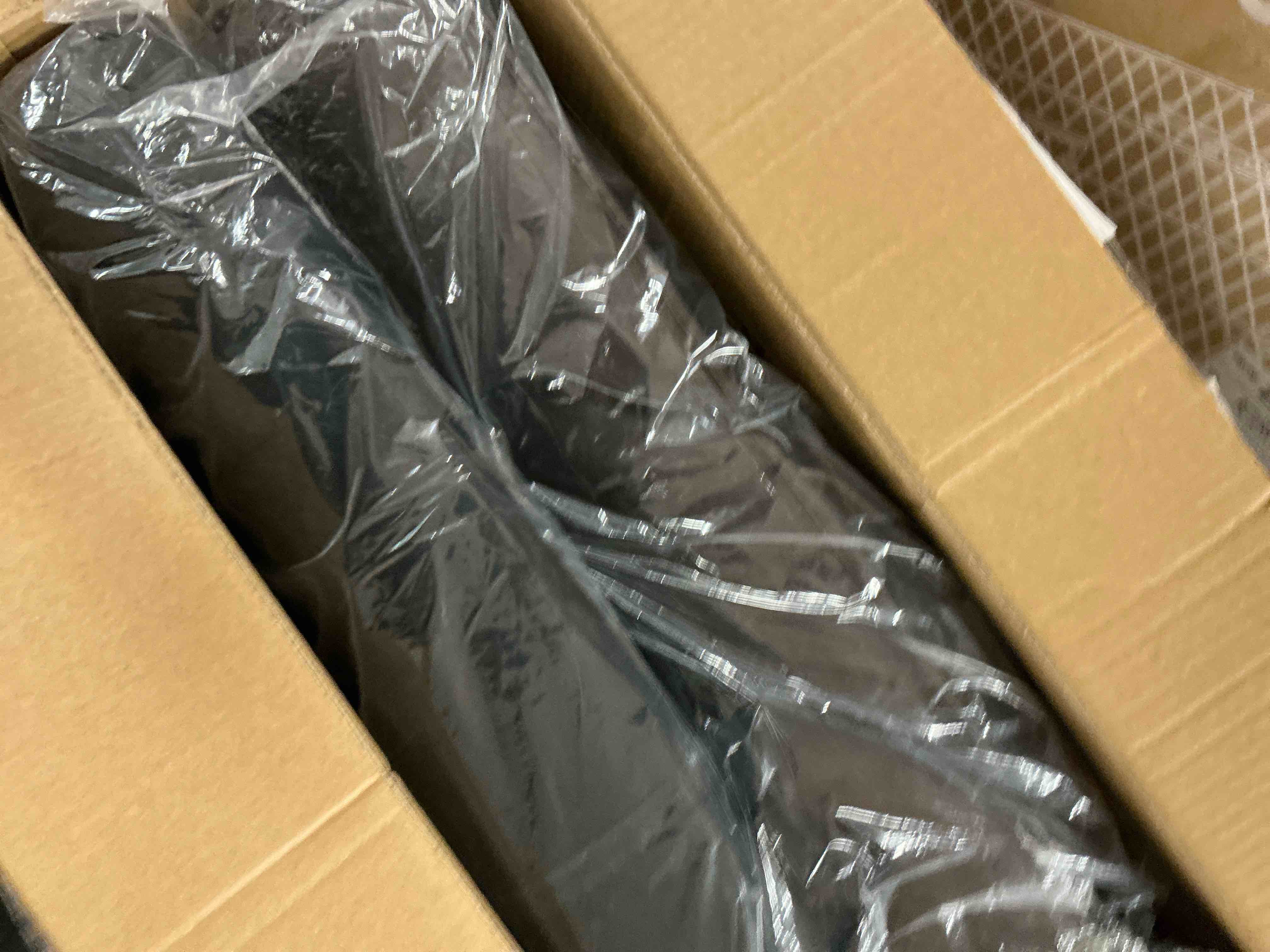 Condition photo showing New/Like New for full body massage mat with heat, 10 vibration massage nodes & adjustable head pillow, foldable design for back neck leg pain relief, remote control