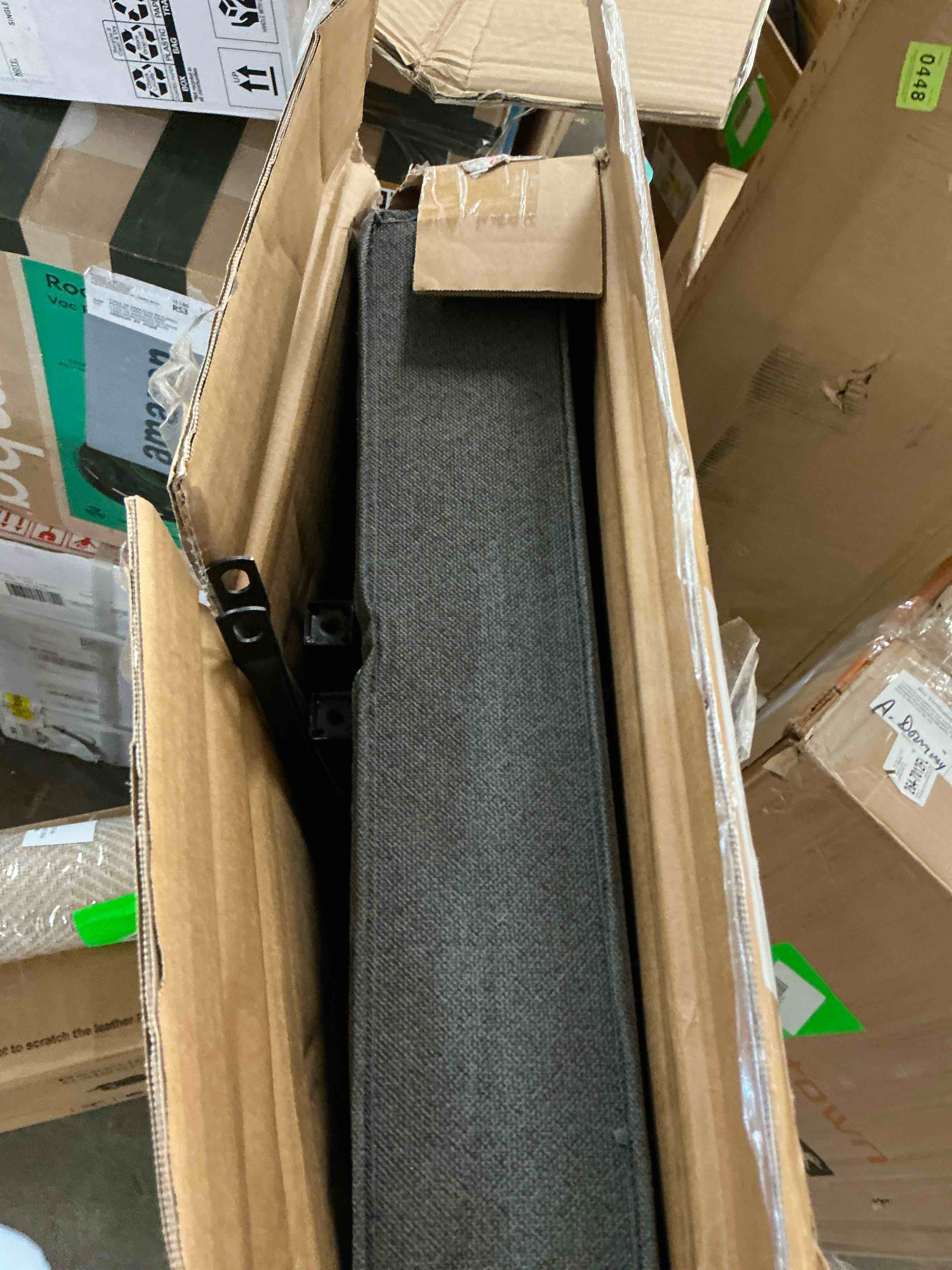 Condition photo showing Good Condition for edx l shaped computer desk corner desk, gaming table 49 inch pc writing study desk for home office dorm small space, black