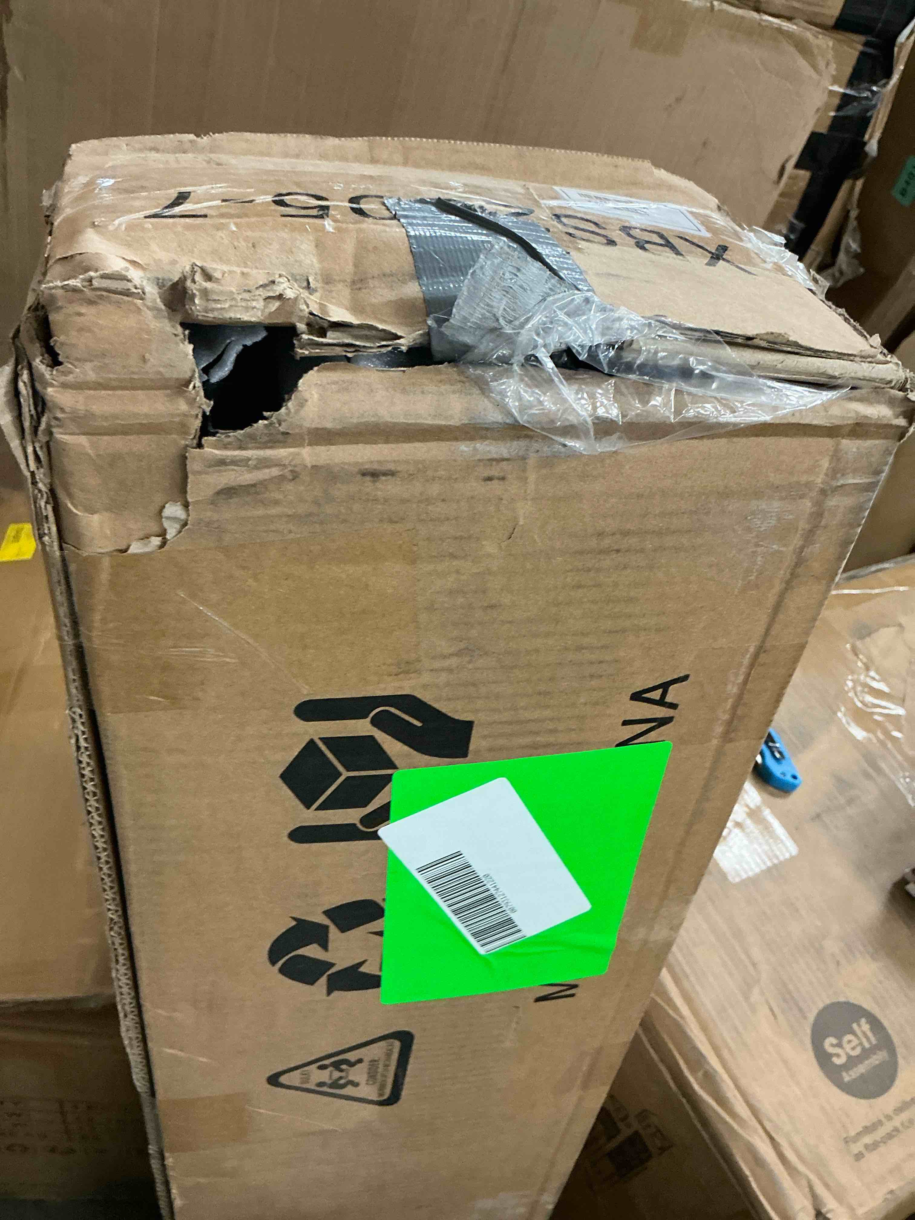 Condition photo showing New/Like New for uliesc 7 inch king metal box spring, sturdy mattress foundation, fabric cover included, easy assembly