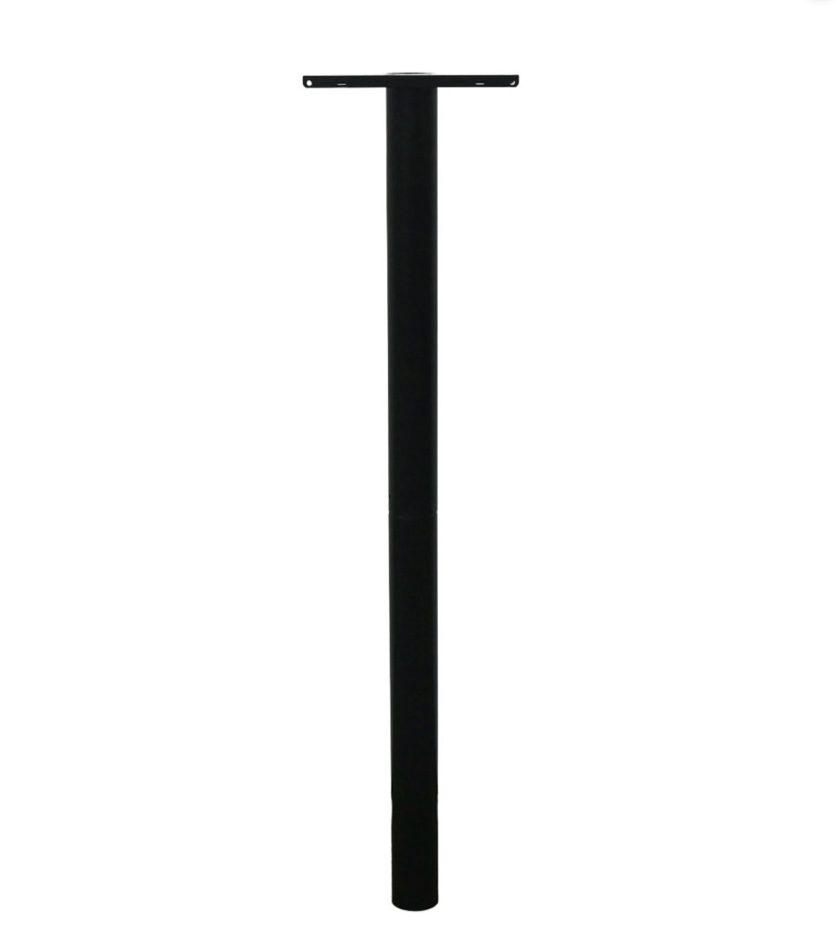 Condition photo showing New/Like New for 4w pedestal galvanized steel mailbox post 11.81× 5.91 × 51.18 inches?for use with mailbox?black