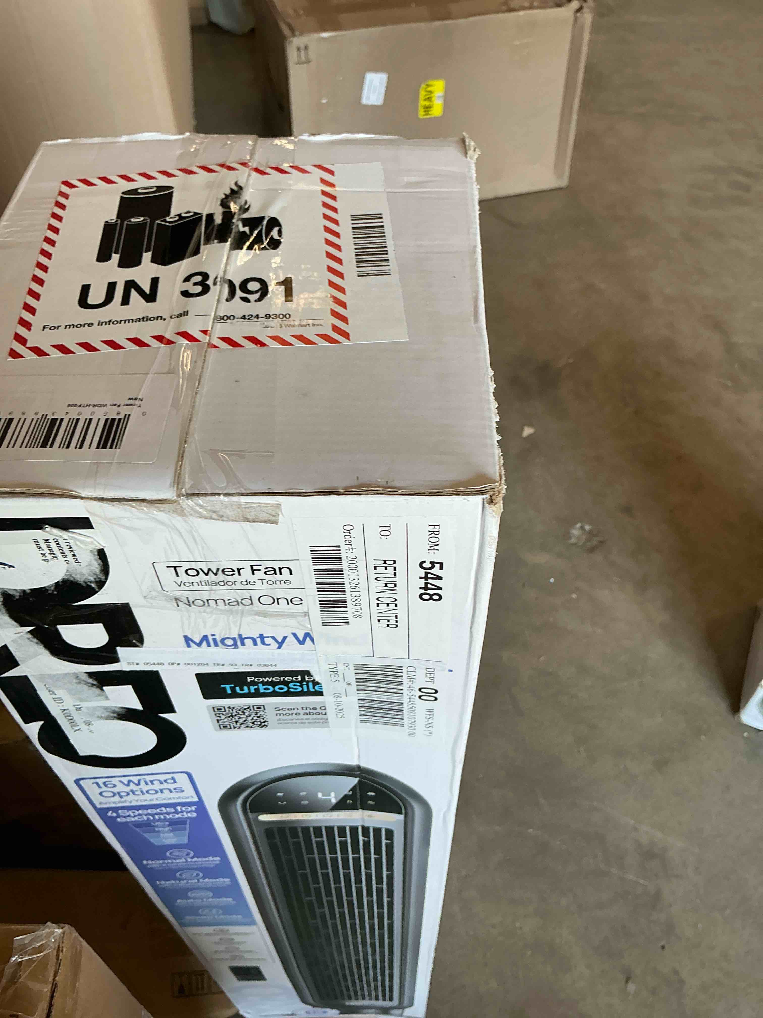 Condition photo showing Good Condition for dreo tower fans for home  36  standing floor fan   90° oscillating fan  24 ft/s high velocity  led display  4 speeds  4 modes  8h timer  quiet bedroom fan