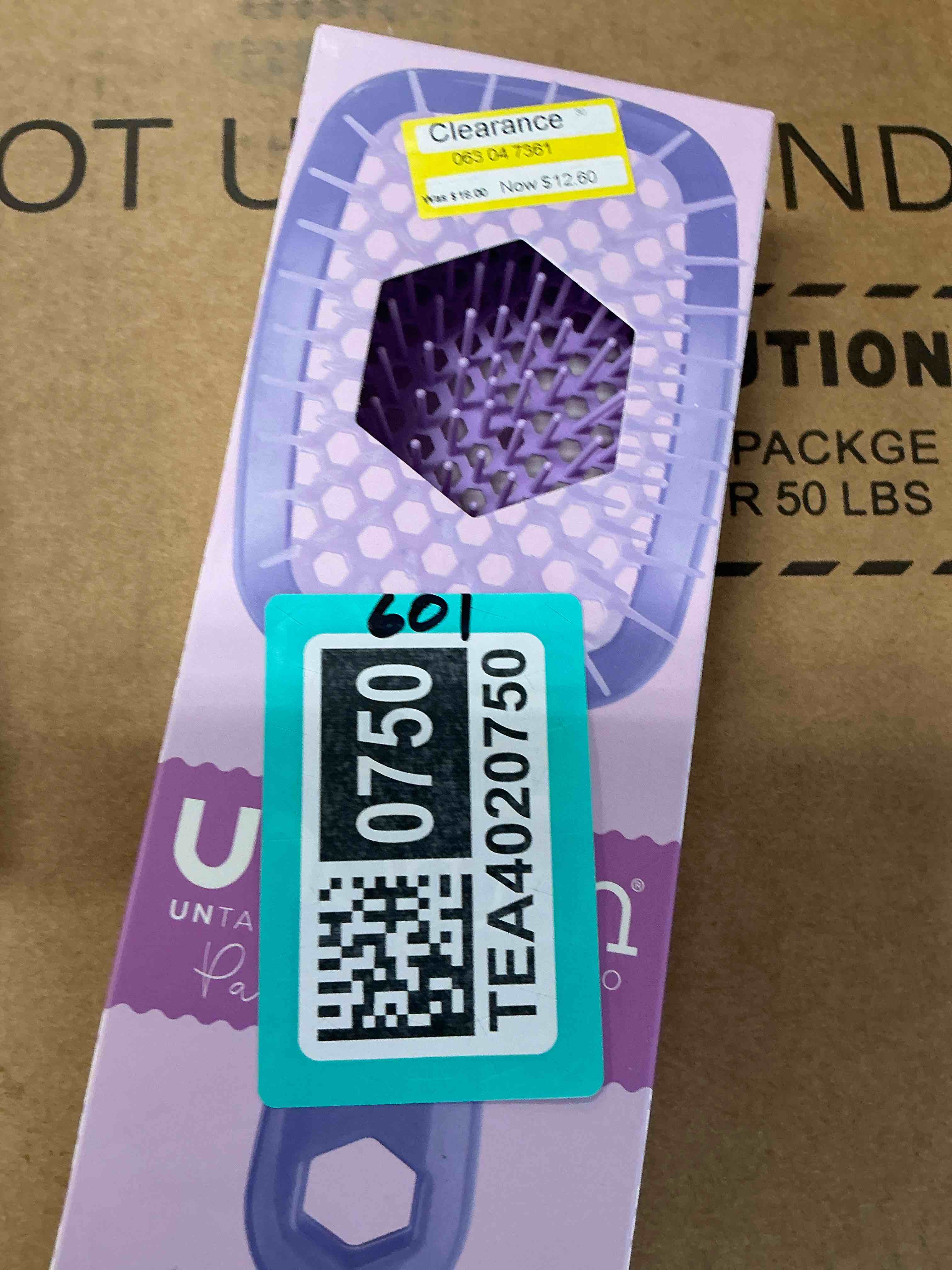 Condition photo showing New/Like New for fhi heat unbrush detangling brush for pain-free brushing on all wet or dry hair types — durable duoflex anti-static bristles, lightweight handle, vented hair brush