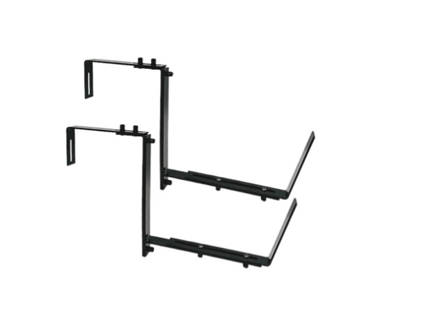 Condition photo showing New/Like New for com1950s outdoor window planter box planter box rack adjustable flower box rack for railing no drill window box rack for outdoor planters flower box holder for railing