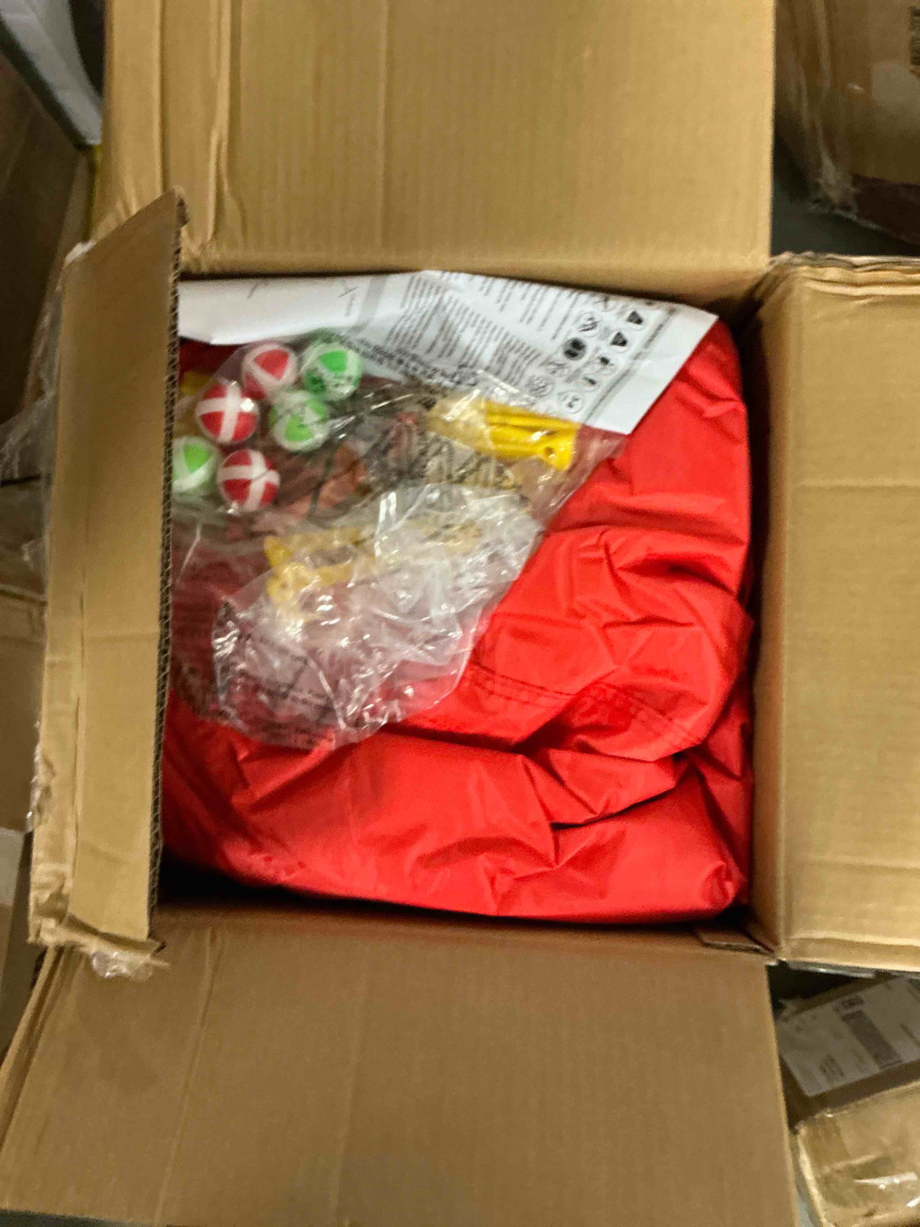 Condition photo showing Good Condition for wellfuntime inflatable bounce house with blower, kids jumping castle with slide for indoor outdoor