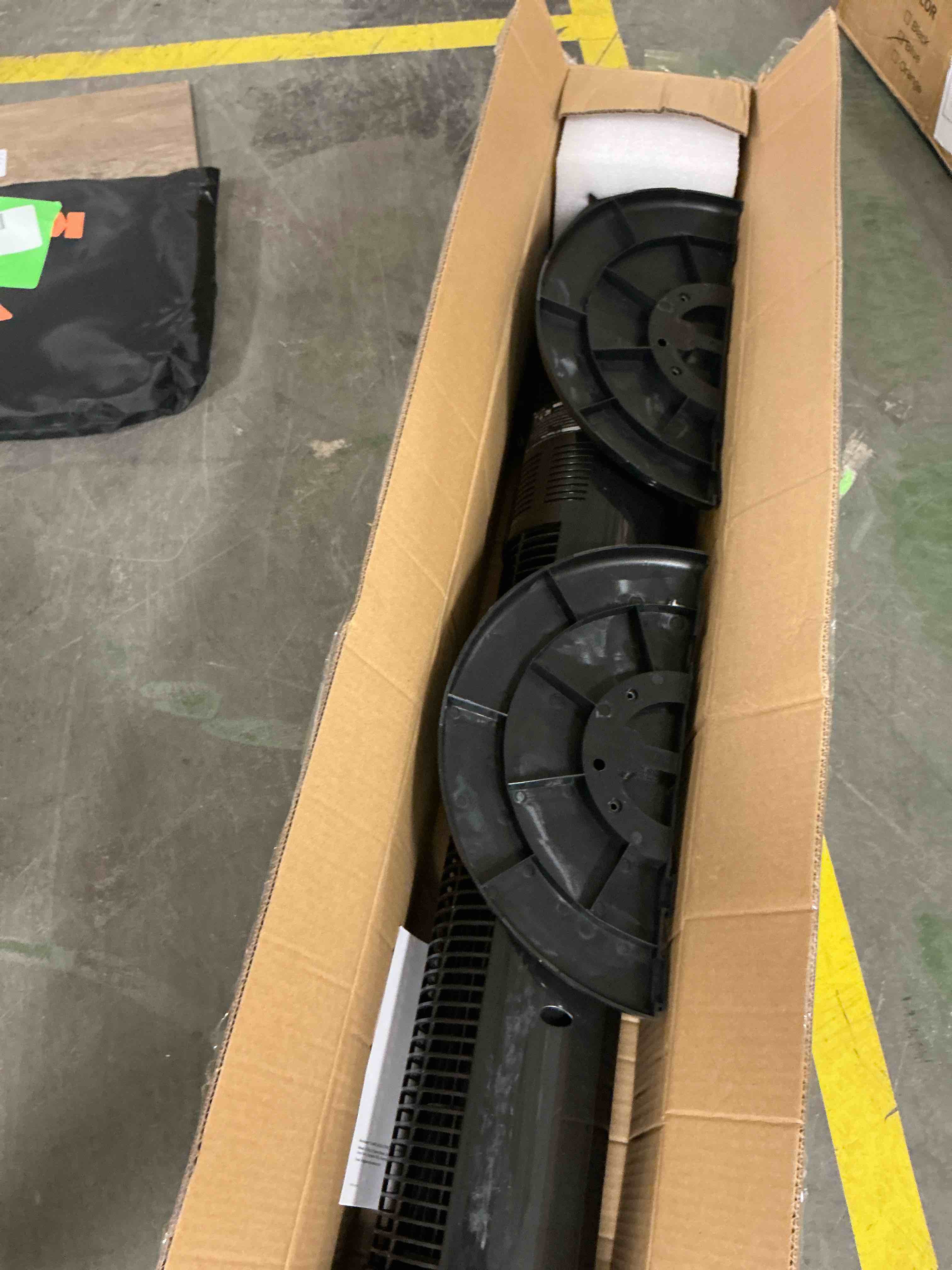 Condition photo showing Good Condition for 41 tower fan 90° oscillating fans with 3 speeds 3 modes 26 ft/s high velocity led display with remote 12h timer for home living room office