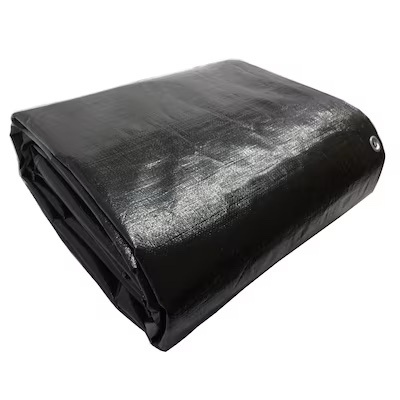 project source 16-ft x 20-ft silver waterproof commercial polyethylene 15-mil tarp