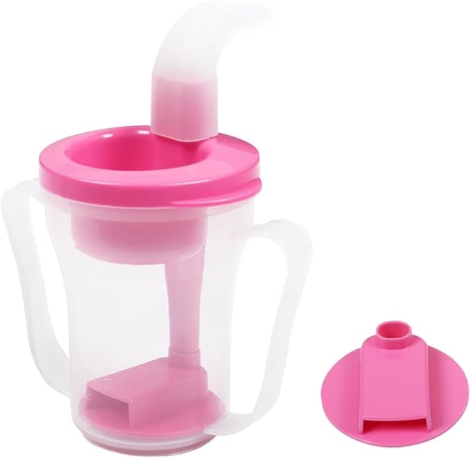 dysphagia regulating drinking cup for swallowing and disorders people,dispenses 5cc or 10cc of liquid each time,no thickener is used.helps to prevent choking