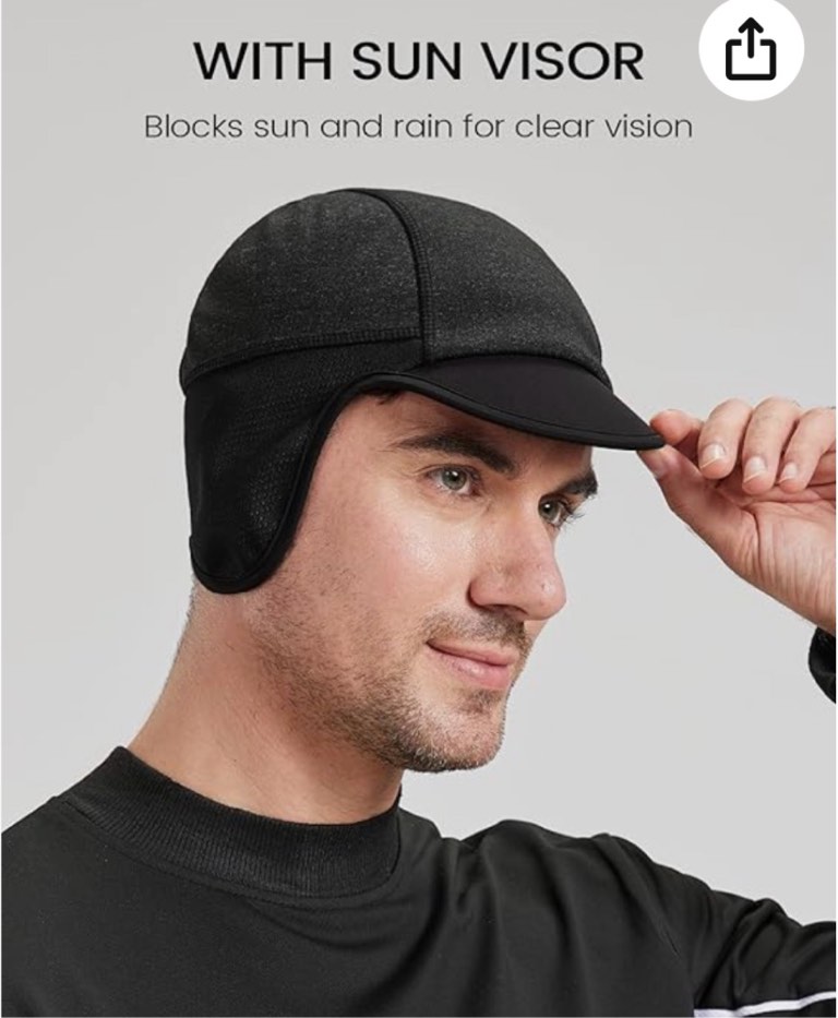 Zylioo Oversize Visor Skull Cap Helmet Liners,Elastic Cycling Cap Motorcycle Skull Cap Beanie Wickin