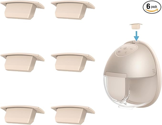 8pcs Breast Pump Spout Cap for eufy Wearable Breast Pump S1 Pro/S1/E20/E10, Replace Spout Cover for 