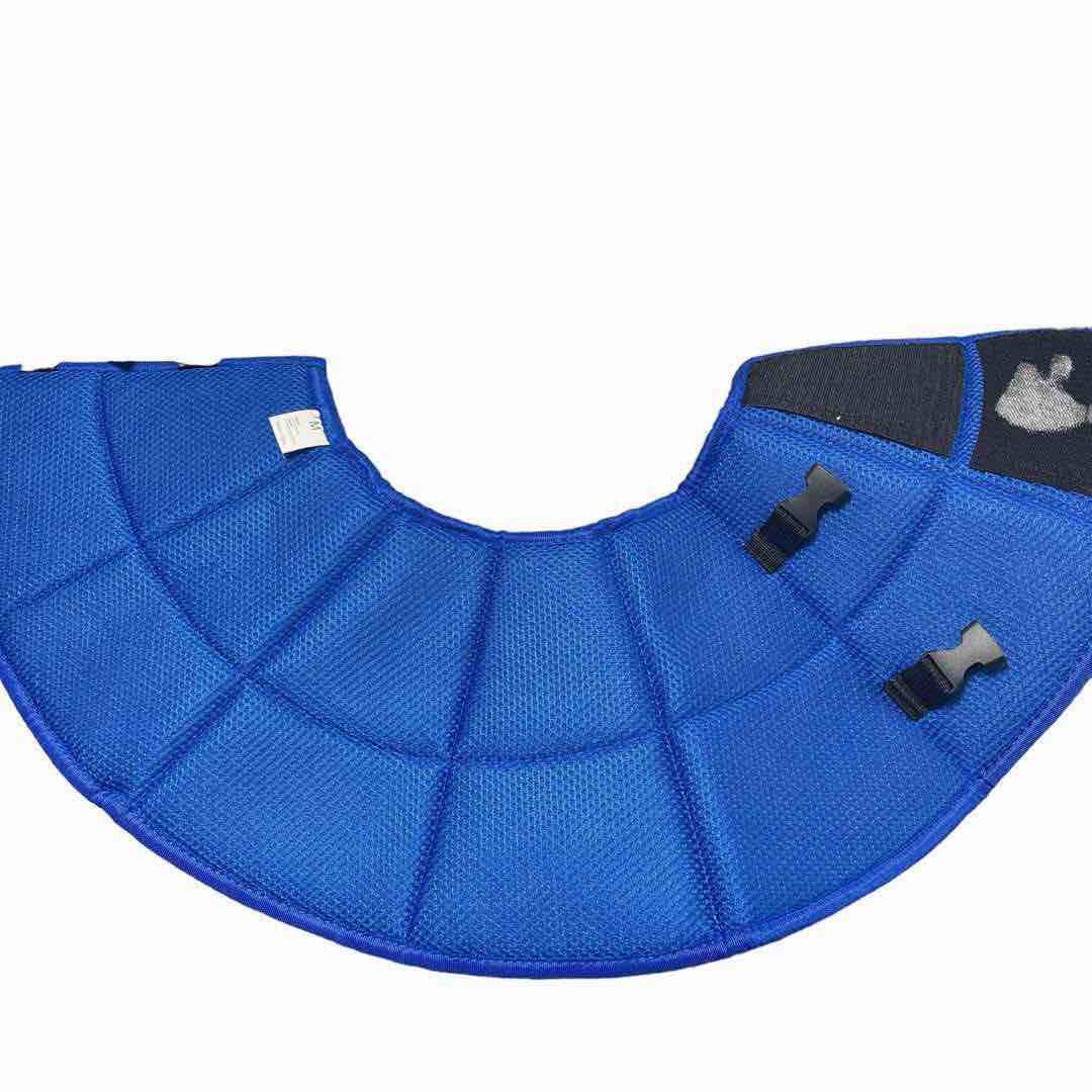 METLIGT DOG CONE COLLAR MEDIUM SIZE FOR MEDIUM DOGS HOOK AND LOOP & SNAPS SOFT