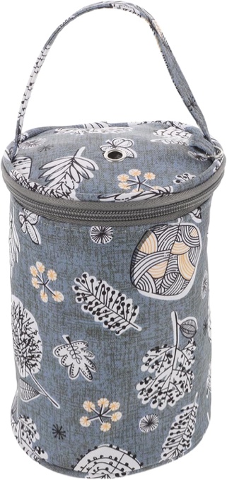 HOODANCOS Sewing Bag Crochet Organizer Knitting Yarn Pouch Storage for Hooks Needles Sewing Supplies