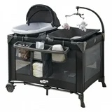Pamo Babe 4-in-1 Baby Playard with Bassinet & Changing Table for Newborn