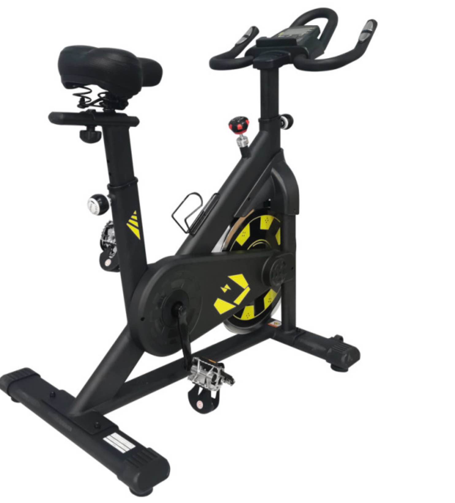 pooboo Exercise Bike, Adjustable Magnetic/Brake Pad Resistance Silent Belt Drive, Indoor Cycling Bike for Home Cardio, Fitness Stationary Bike with 350lbs/300lbs Weight Capacity &Upgraded Version Seat Solid Build 1