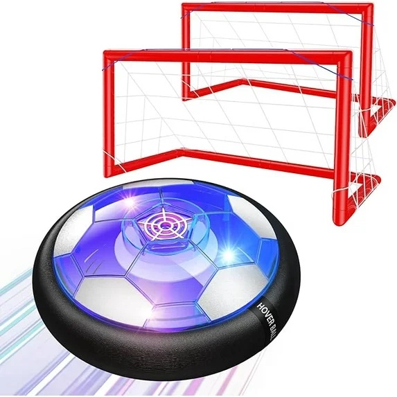 Hover Soccer Ball,LED Soccer Ball Toys Boy Toys Indoor and Outdoor Game,Birthday Drone Gifts for kidsï¼?Age 3 4 5 6 7-12 Years Old Boys and Girls Blue