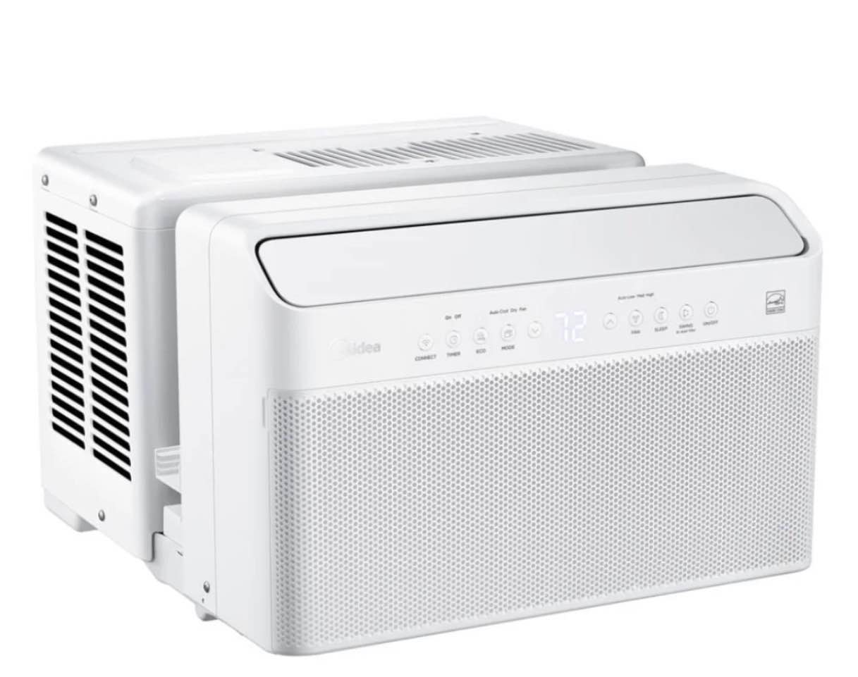 Midea 12 000 BTU Smart Inverter U-Shaped Window Air Conditioner  RMW12SQW-B