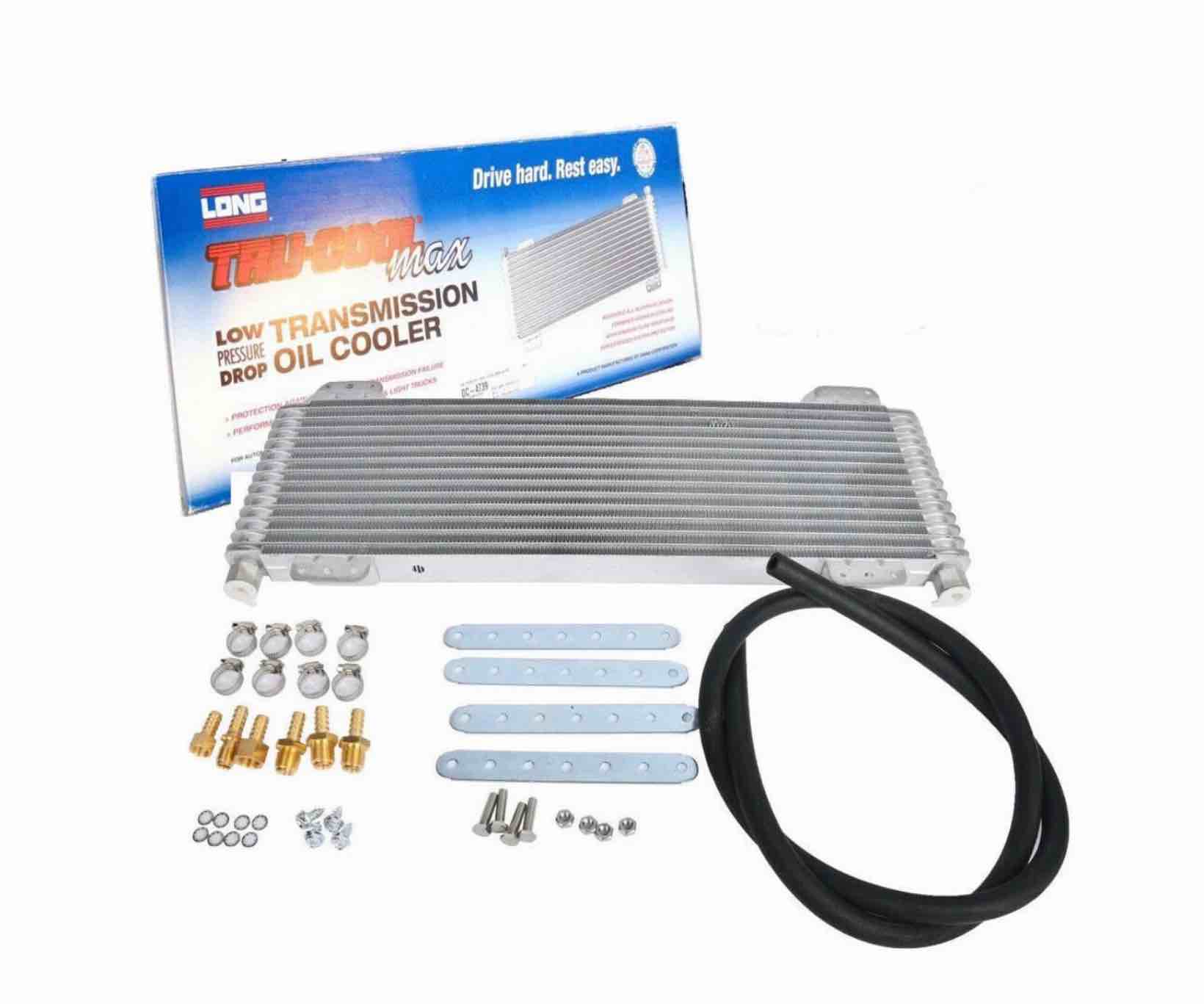 Tru-Cool Max 40 000 GVW Transmission Oil Cooler Low Pressure Drop LPD4739 LPD 47391