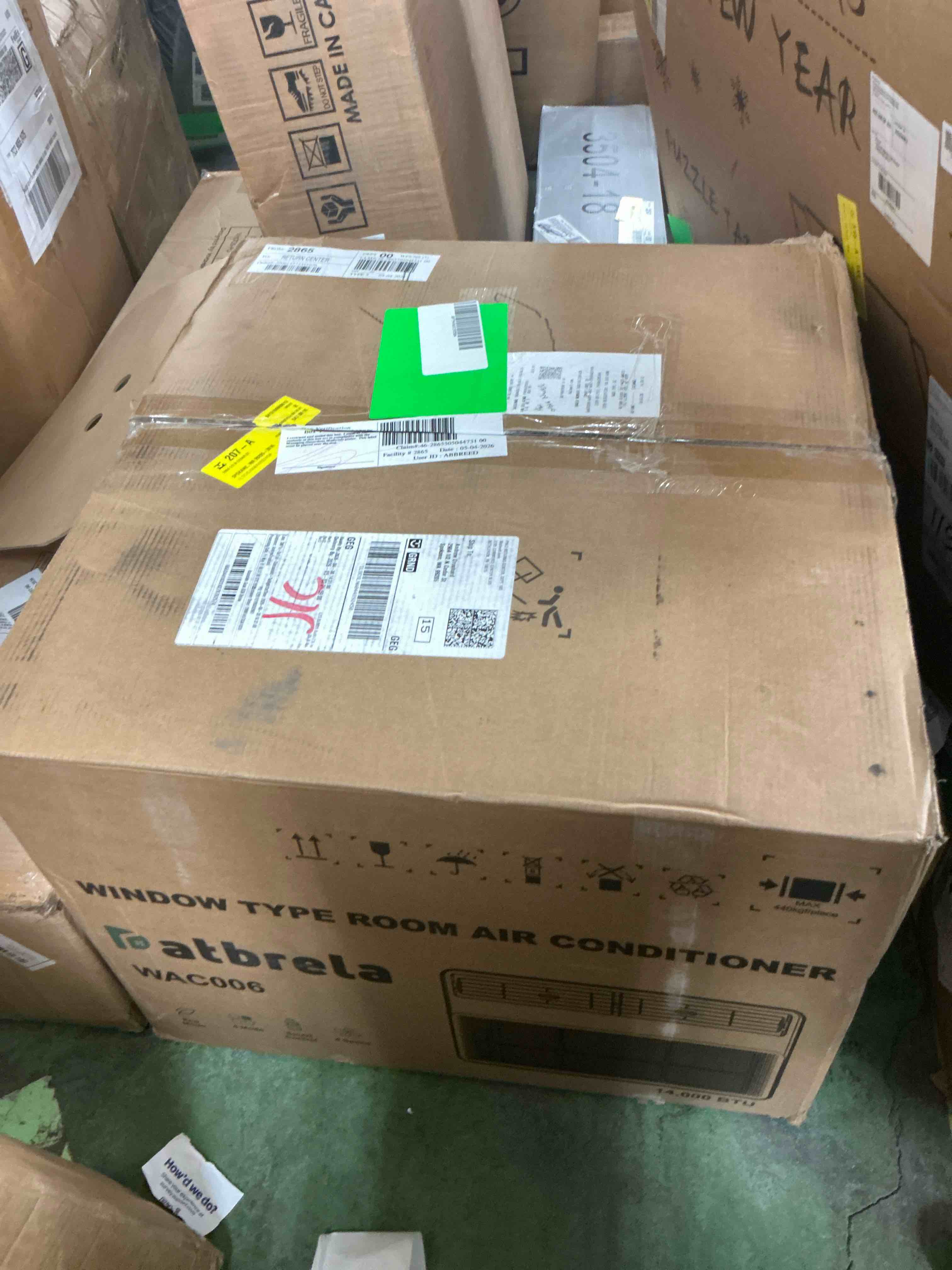 Condition photo showing New/Like New for 14k btu window air conditioner  4-in-1 window ac unit cooler  washable filter  white