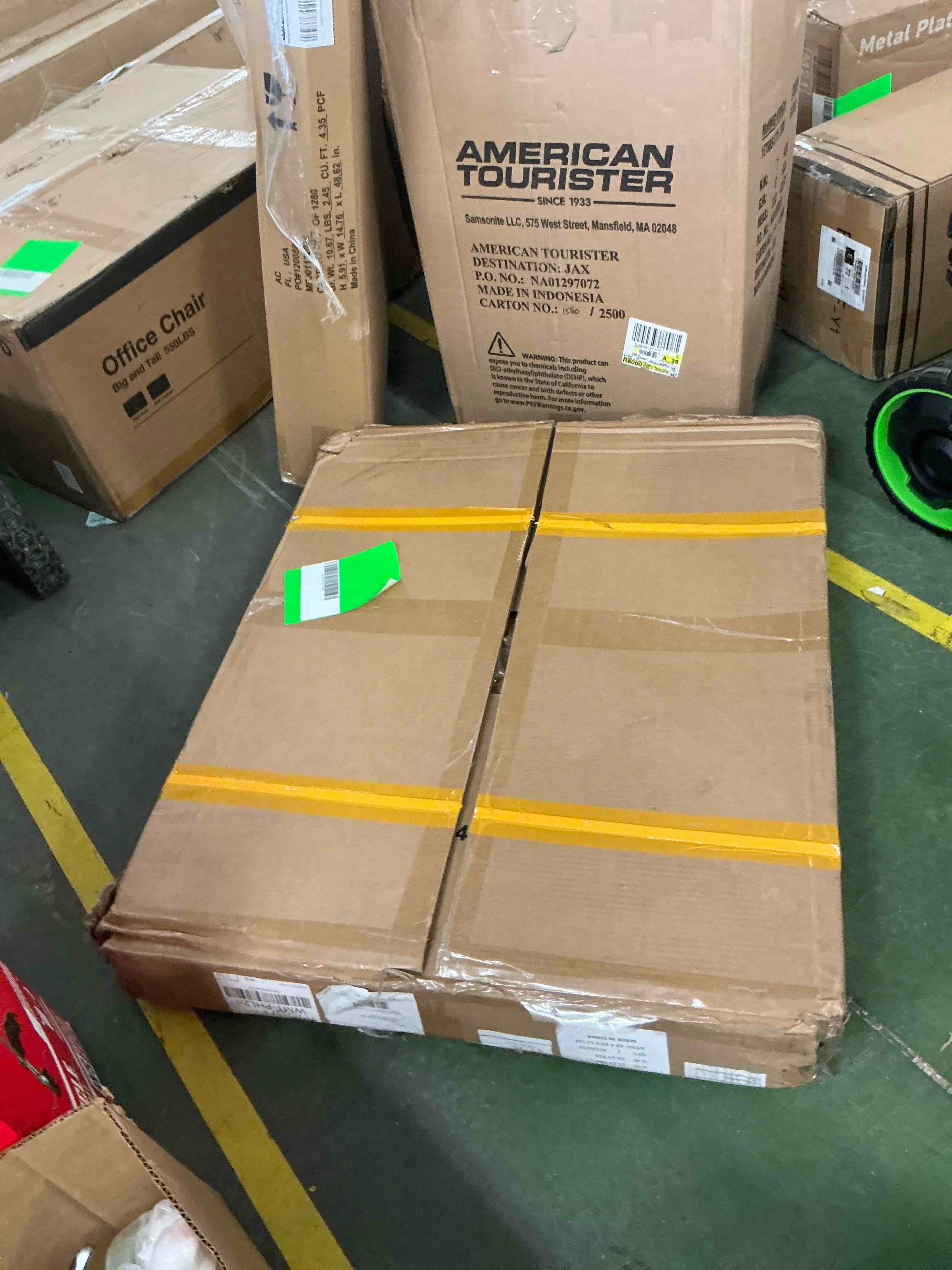 Condition photo showing New/Like New for vnn 29  x 48  shed ramp for riding mower anti-slip punch plate ramp 2pc  yellow