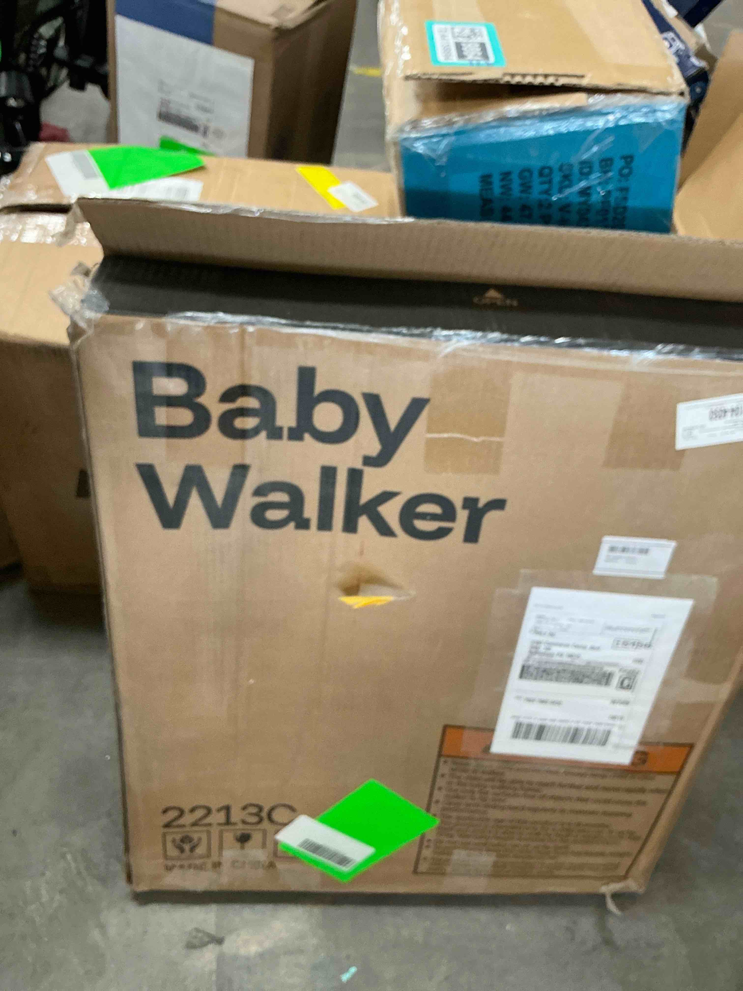 Condition photo showing Good Condition for harppa foldable baby walker  sit to stand activity center with wheels  seat and height adjustable (black)