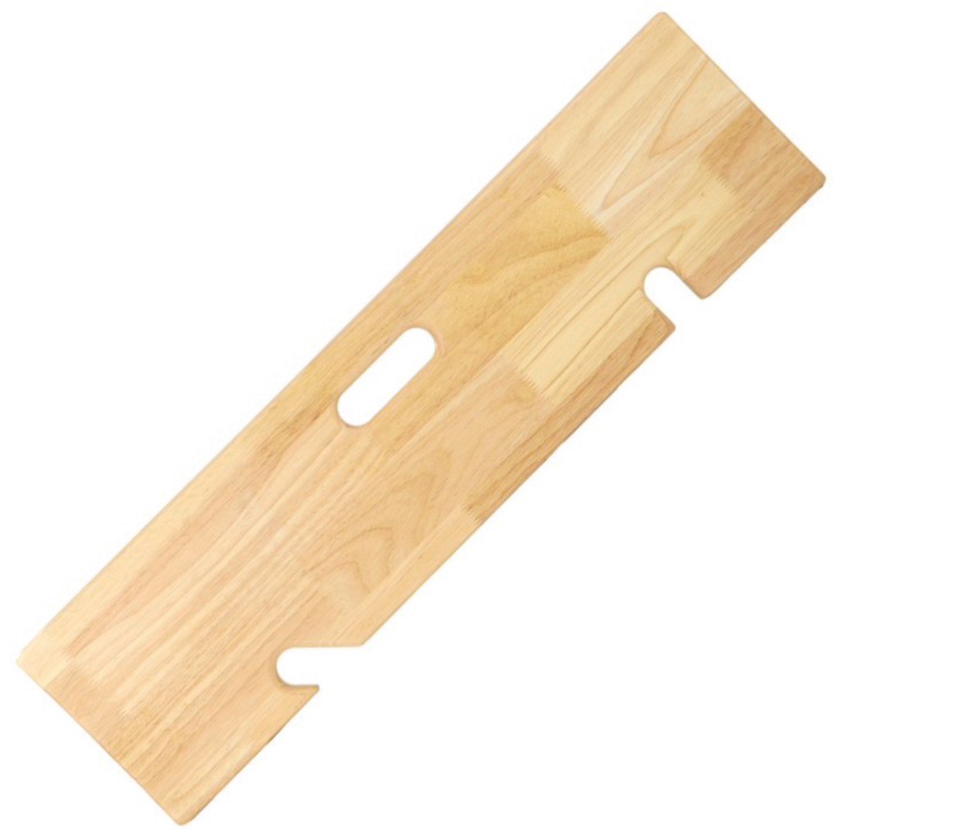 Transfer Board, Heavy-Duty Wood Slide Board with Hand Grip, Patient Move Assist and Slide Transfer for Elderly, Senior and Handicap, 30 x 8 Inch
