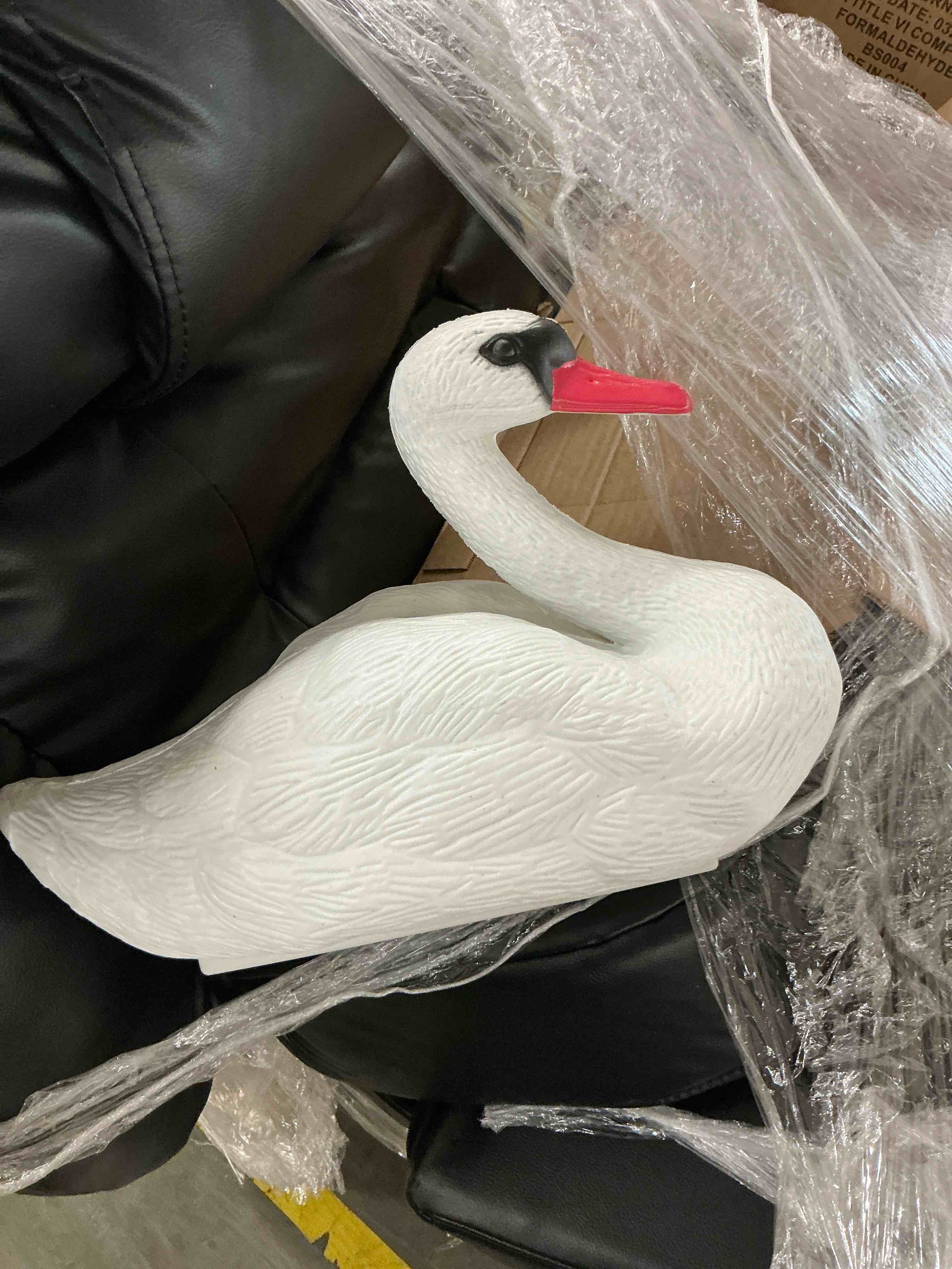 Condition photo showing Good Condition for galashield swan decoys for geese floating swan decoy for pool, pond & lake