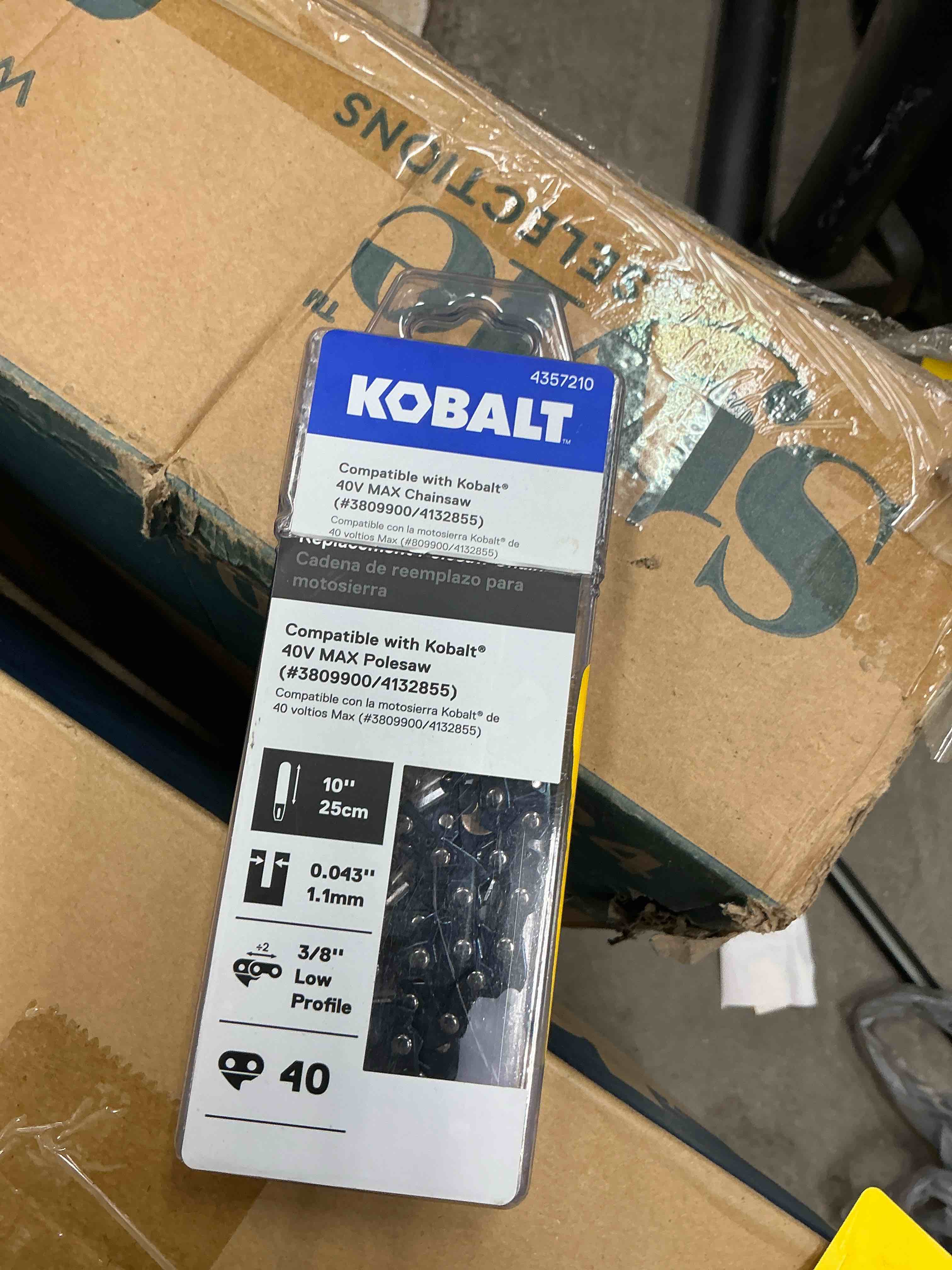 Condition photo showing Good Condition for kobalt 40v 10" rplt pole saw chain