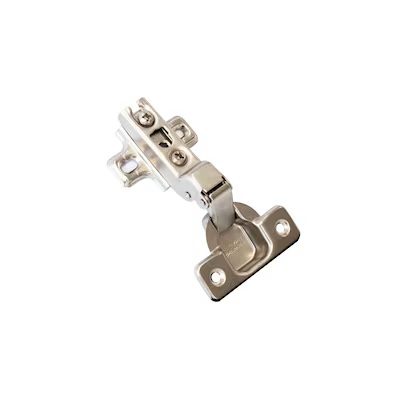 reliabilt 110-degree half overlay concealed self-closing nickel plated cabinet hinge, 4 pair(s) 8 -