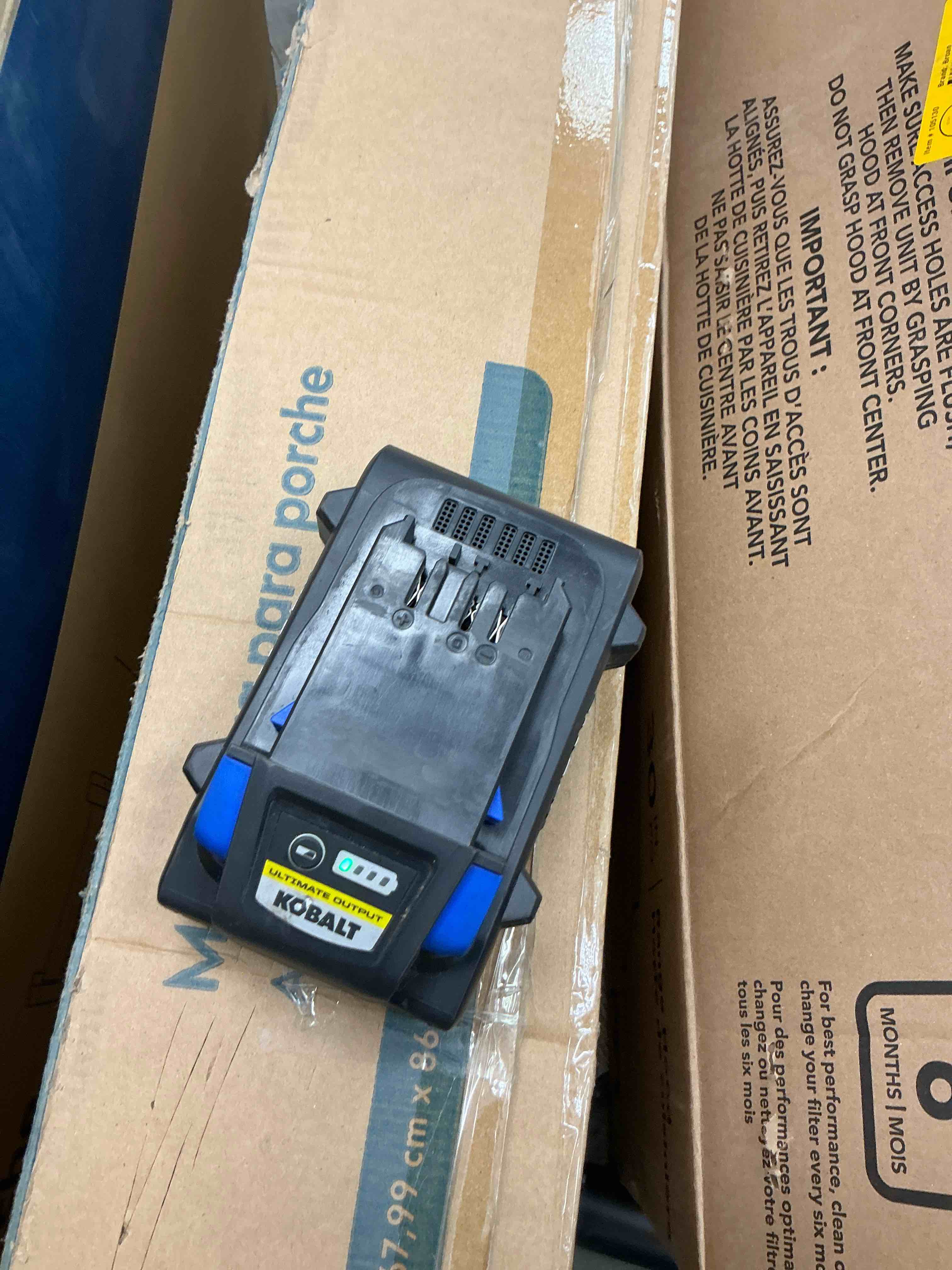Condition photo showing Good Condition for kobalt 24 -volt battery( 4.0 ah lithium-ion )