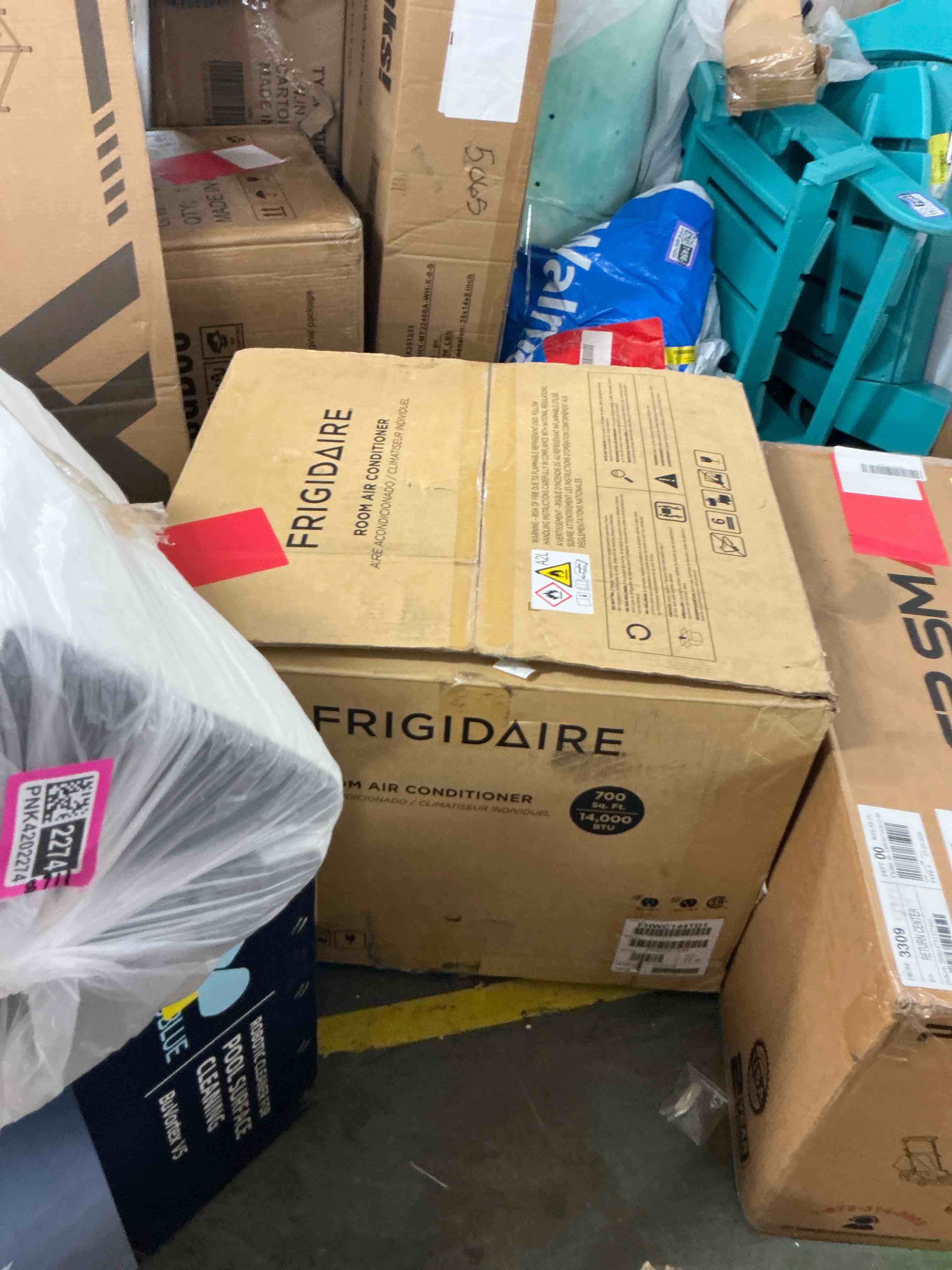 Condition photo showing Good Condition for frigidaire 14 300 btu window air conditioner for large rooms wifi enabled multi-speed fan efficient cooling