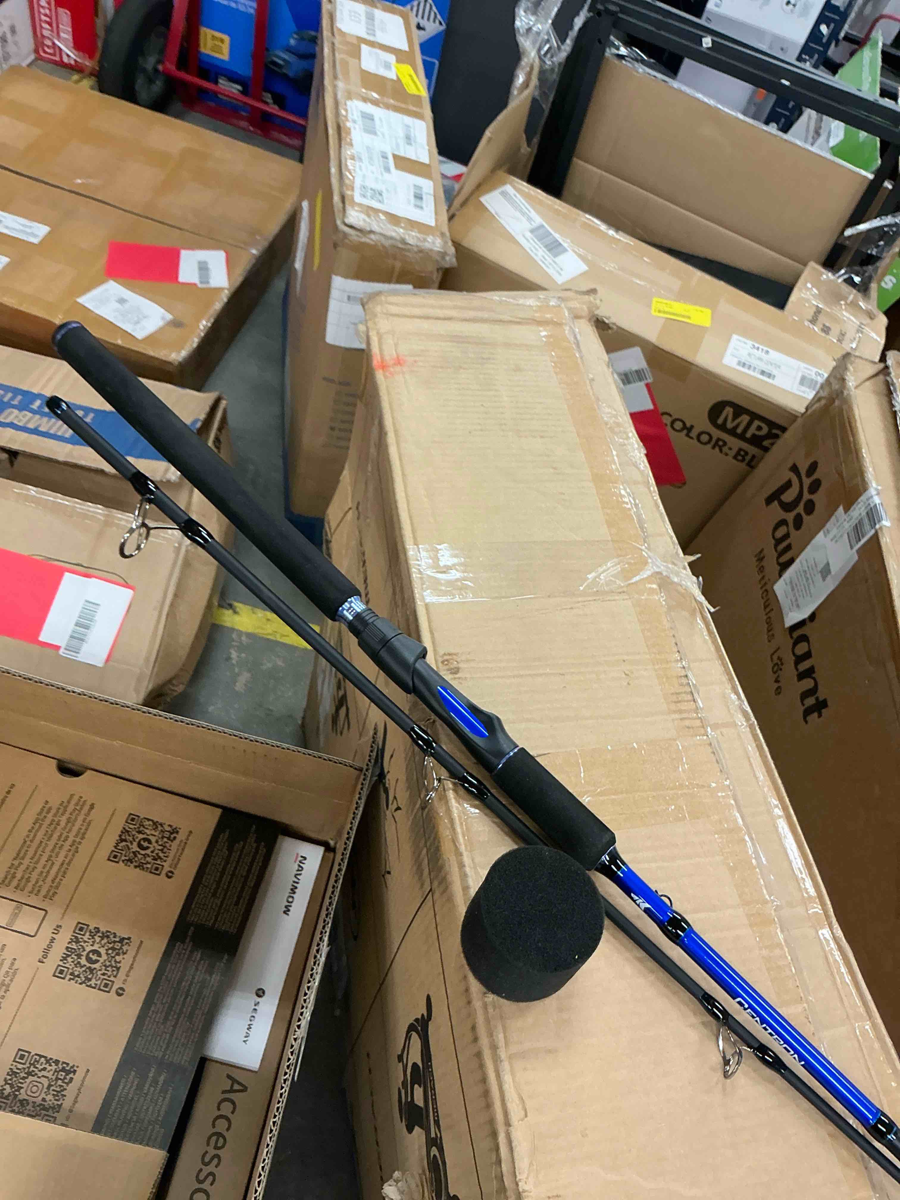 Condition photo showing Good Condition for kastking centron fishing rod , baitcaster & spinning combo | 2-piece rod blanks, stainless steel guides with ceramic rings, eva handle with fighting butt?freshwater fishing