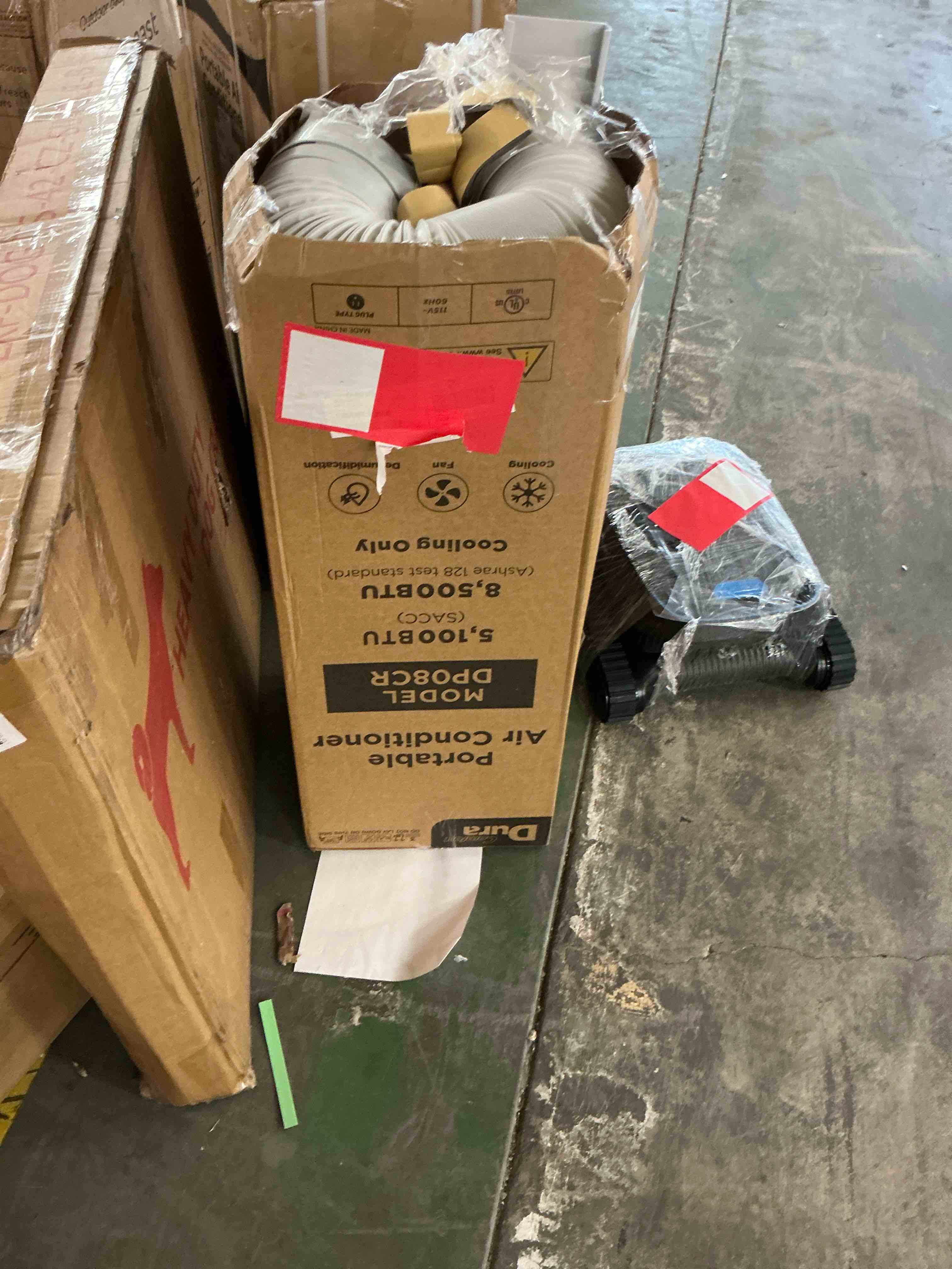 Condition photo showing Good Condition for duracomfort 8500 btu portable air conditioner for room up to 350 sq.ft  3-in-1 portable ac unit with dehumidifier & fan  remote control  timer  easy install