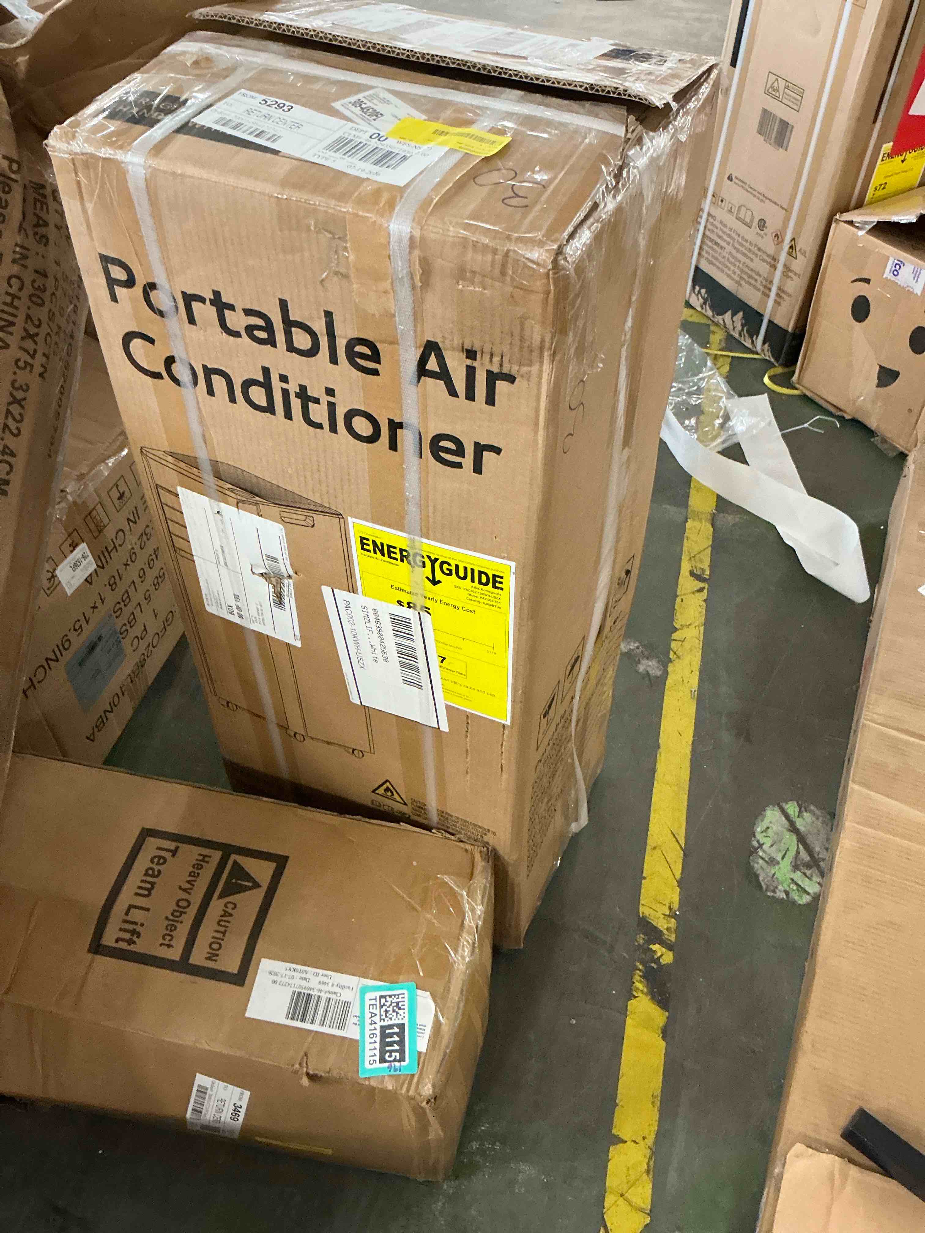 Condition photo showing Good Condition for simzlife portable air conditioner 10000 btu,portable ac unit up to 550 sq,white