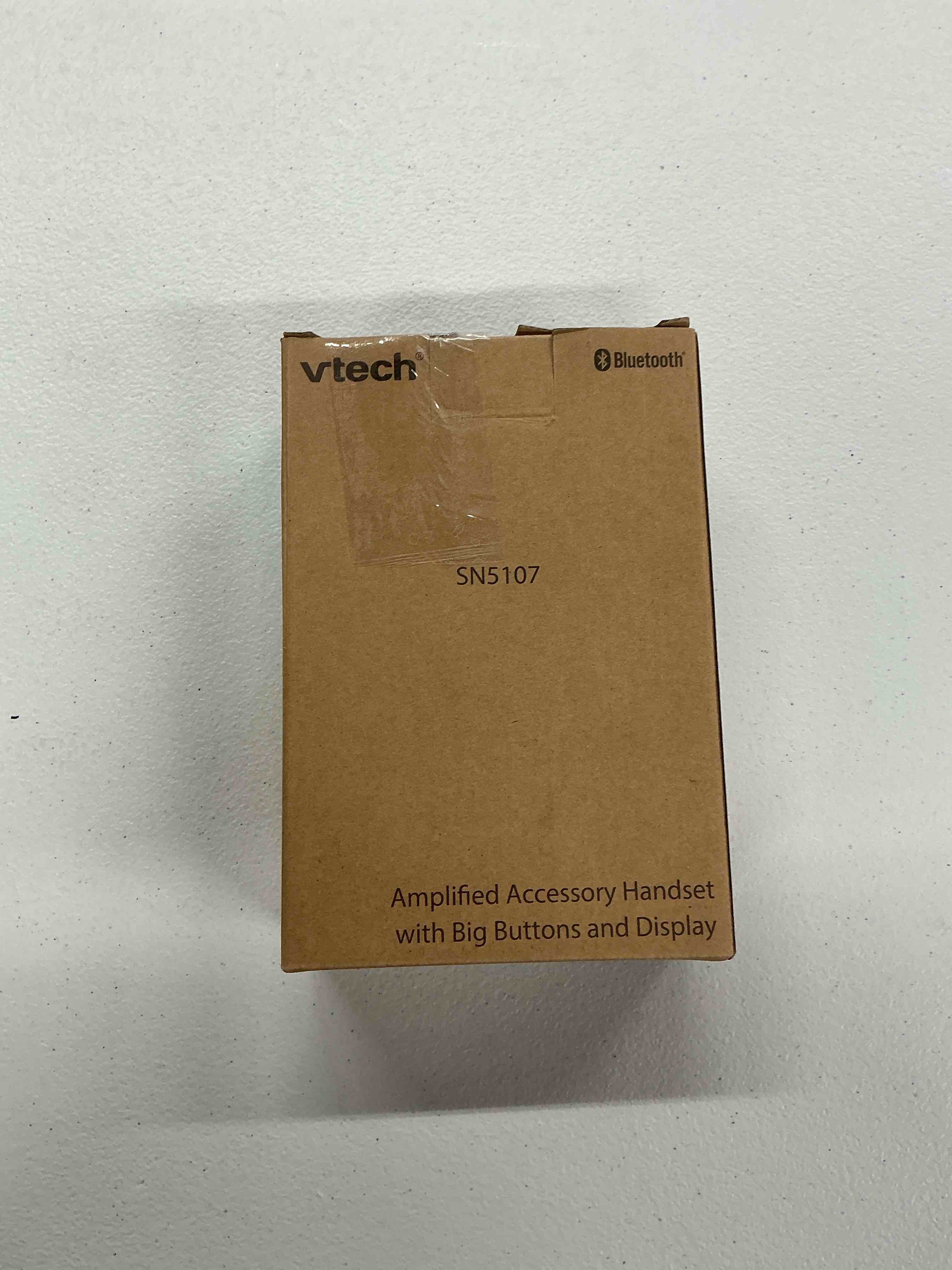 Condition photo showing Good Condition for vtech sn5107 amplified additional handset with big buttons, large display & 50db audio assist for sn5127 & sn5147 senior phones cordless-additional handset