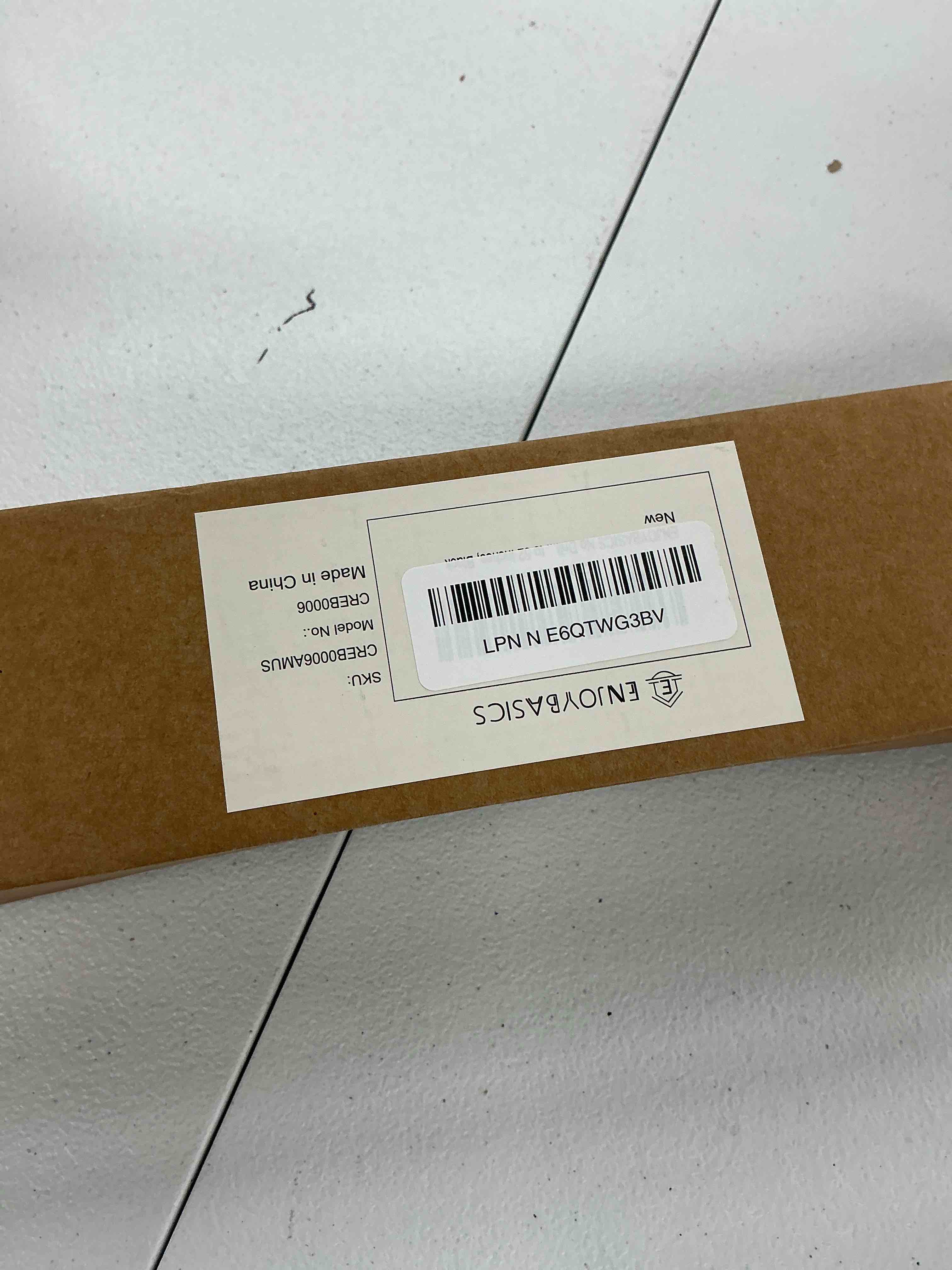 Condition photo showing Good Condition for enjoybasics no drill curtain rods for window 28 to 47 inches, 5/8 inch diameter renter friendly drapery rod with adhesive brackets without drilling, adjustable from 27 to 52 inches, black black 27-52"