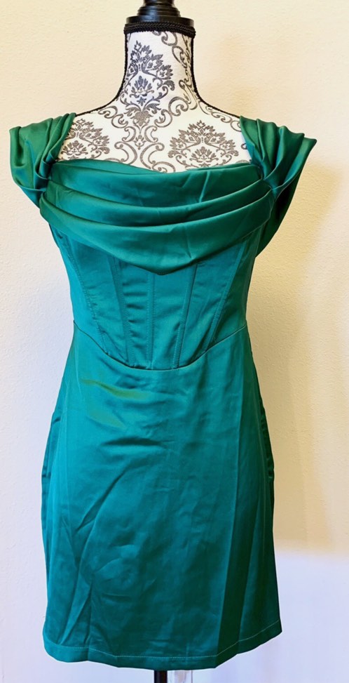 NWT Hello Molly Green Semi Formal Corset Dress similar size XXL